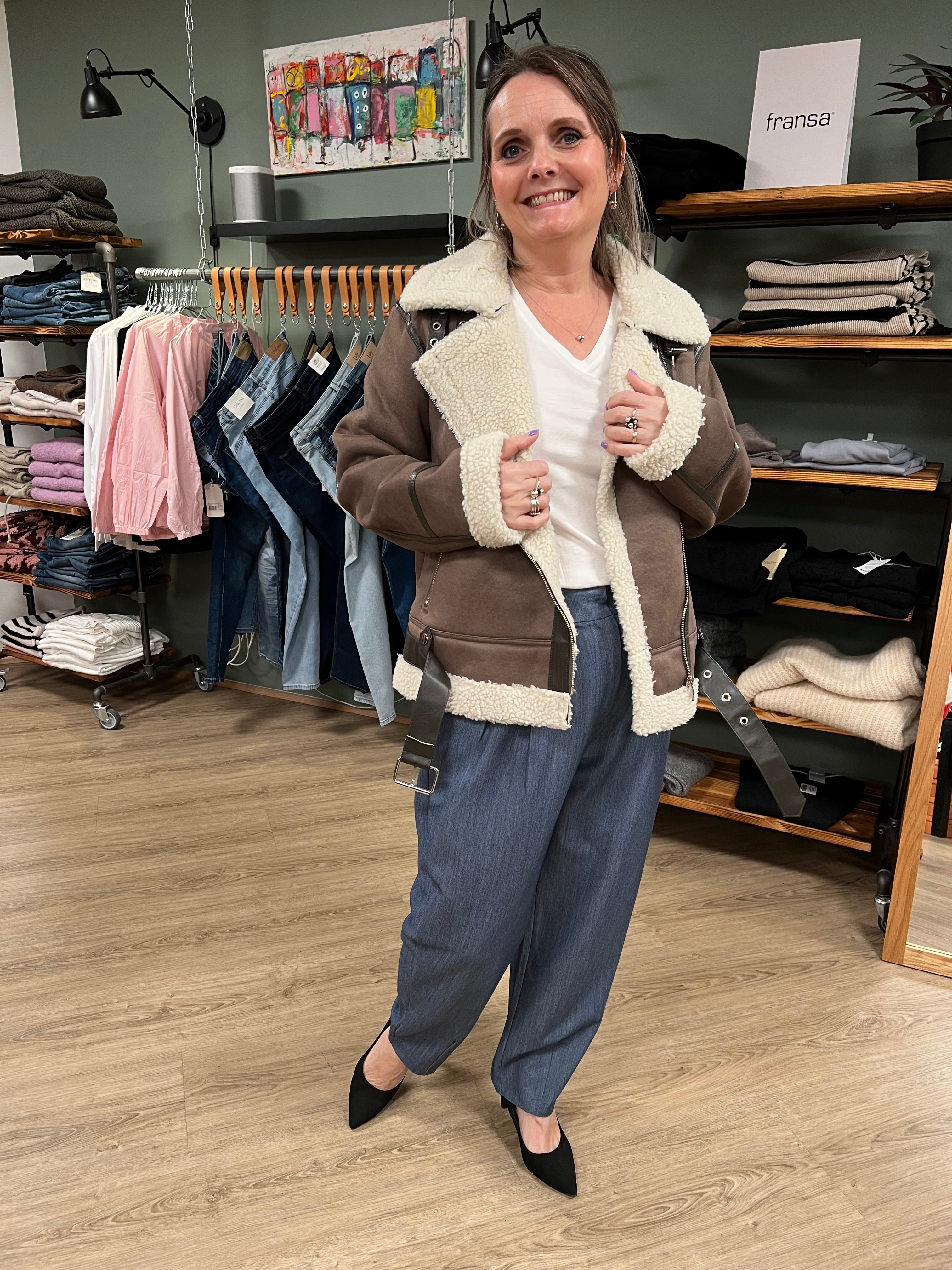 Fake Bonded Jacket