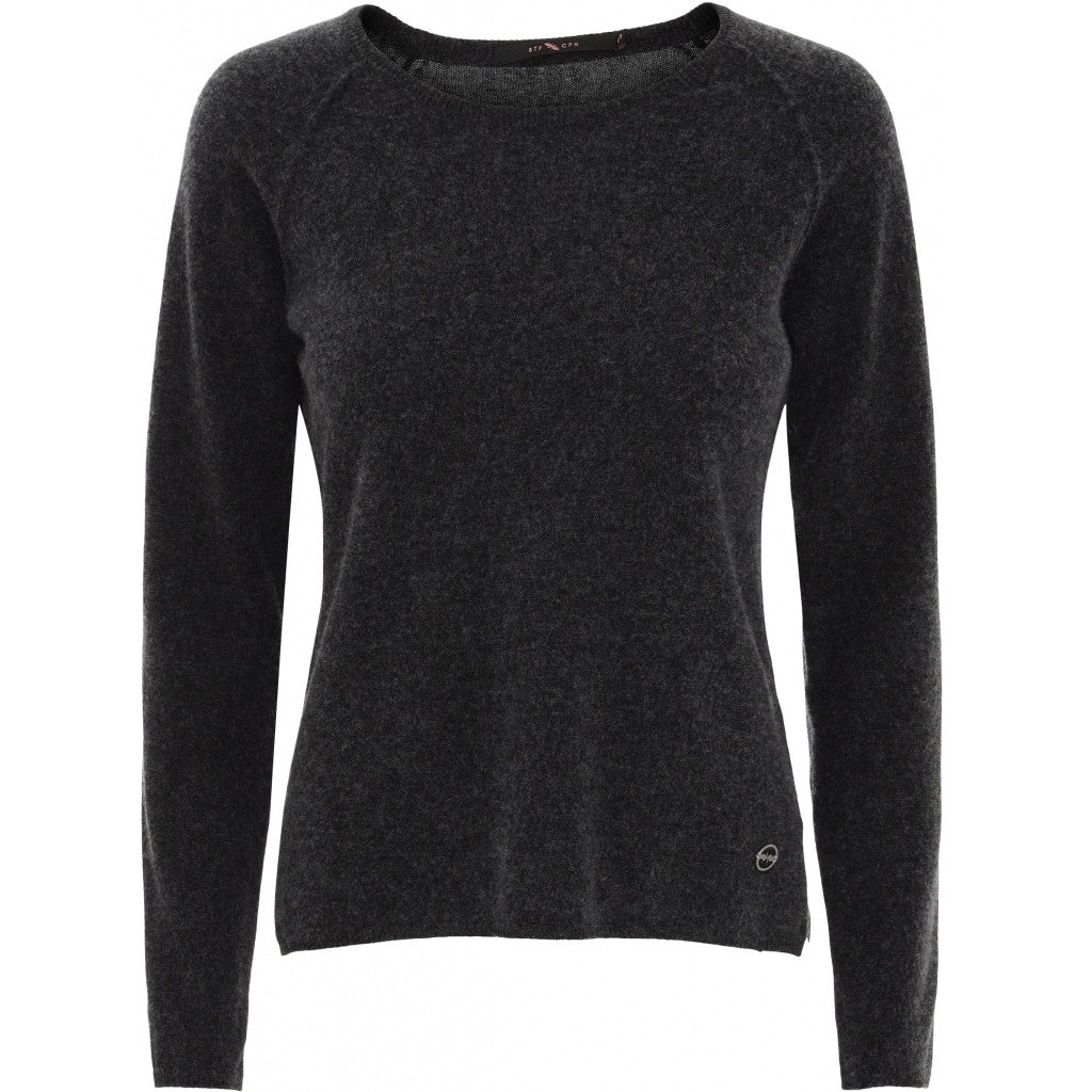 Cashmere pullover.