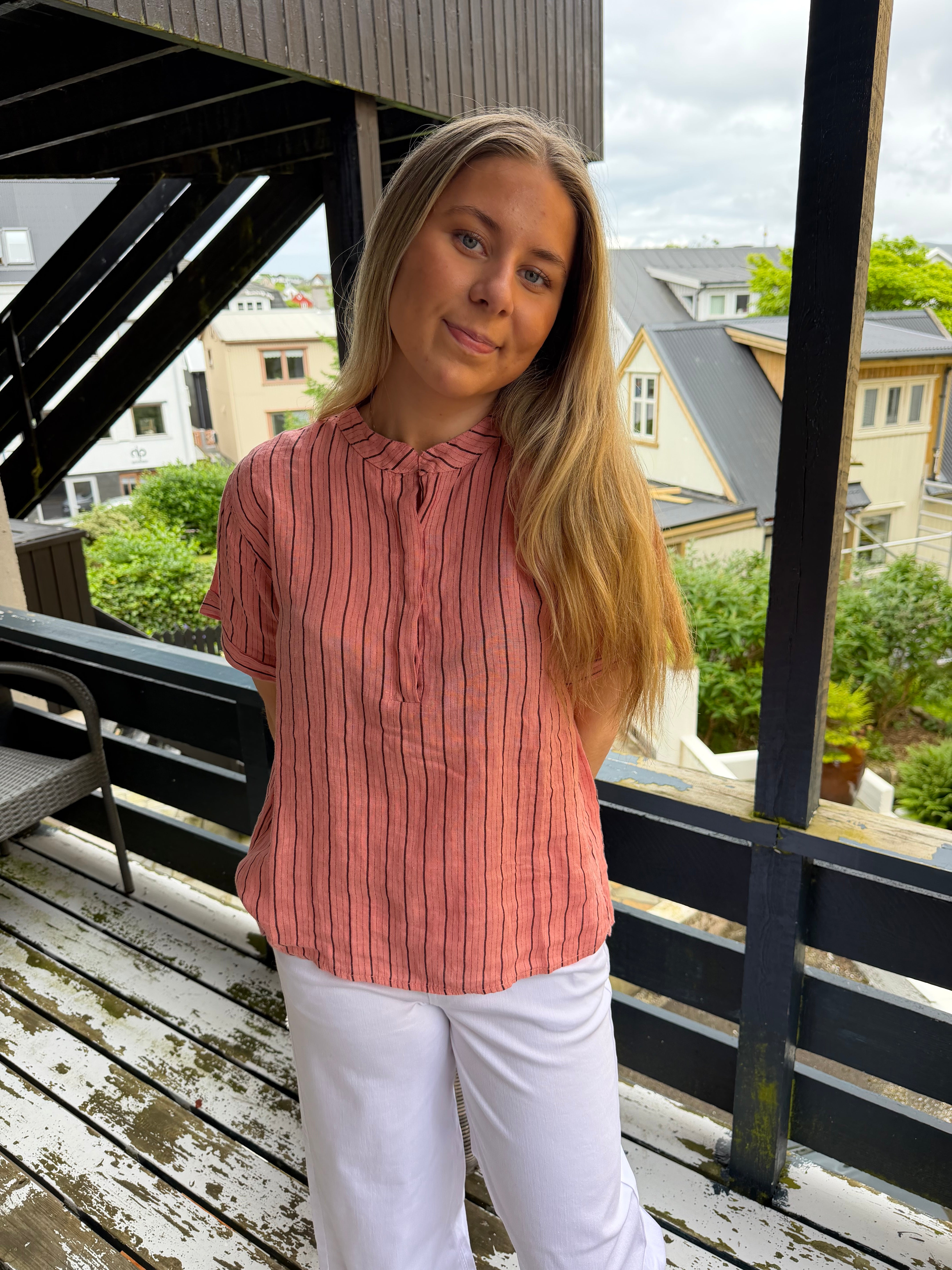 BCMELINA SS LINEN SHIRT