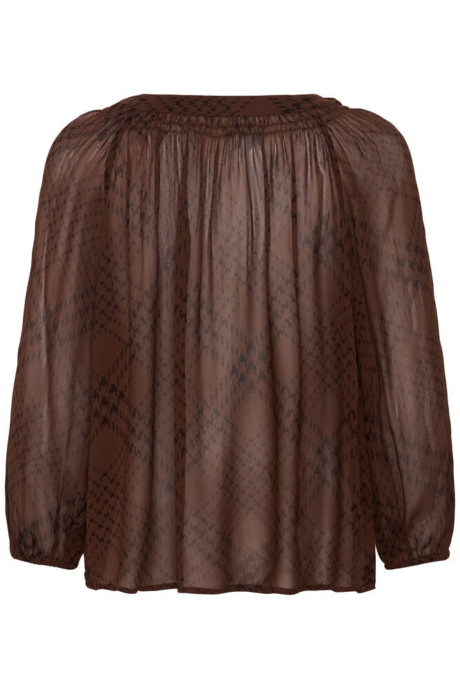 CatinPW Blouse brún