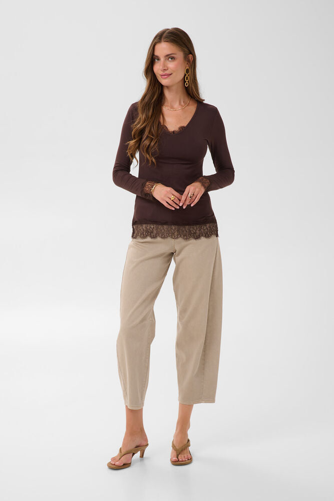 CRAlvaia LS Lace Tshirt