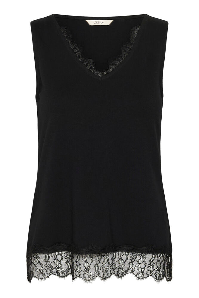 CRAlvaia Jersey Lace Top
