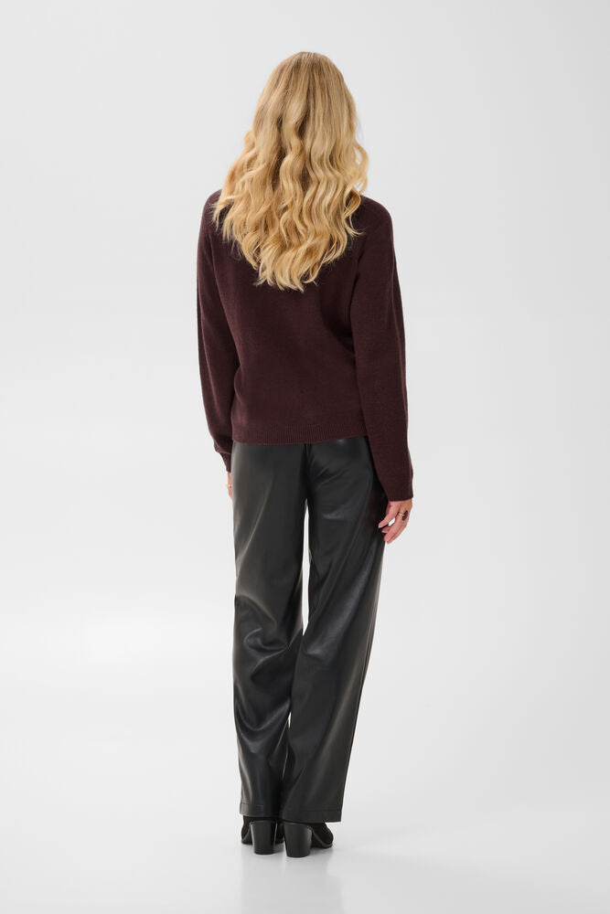 CRMela Pullover vínreyð