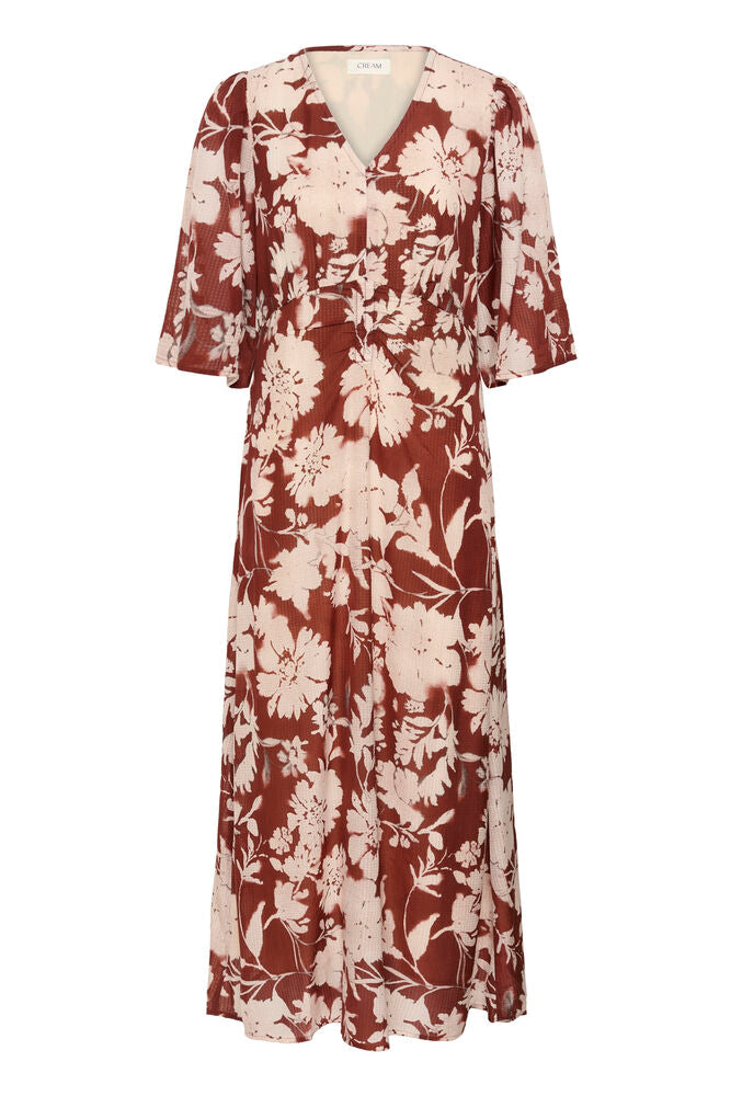 CRHailey Long Dress (rust)