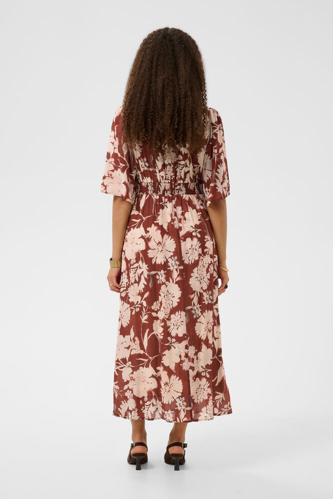 CRHailey Long Dress (rust)