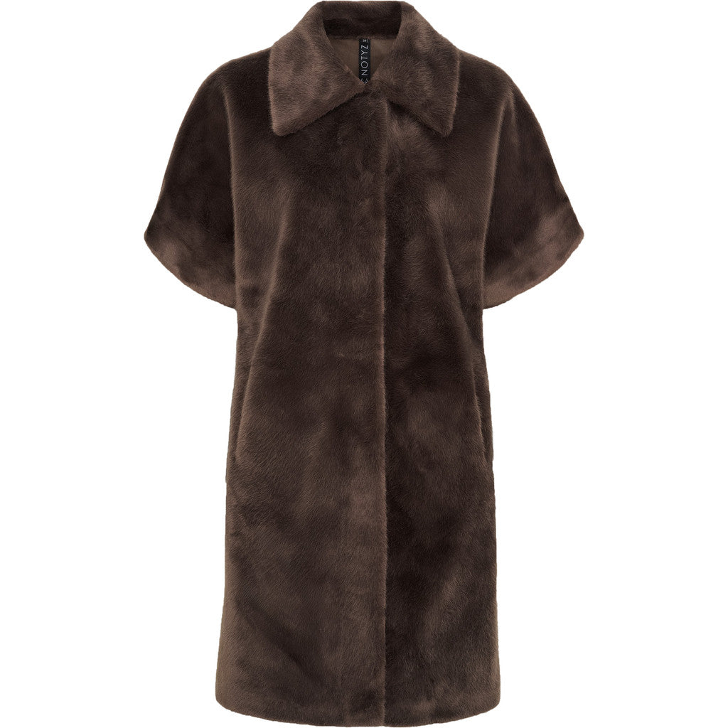 Faux Fur Long SS Jacket