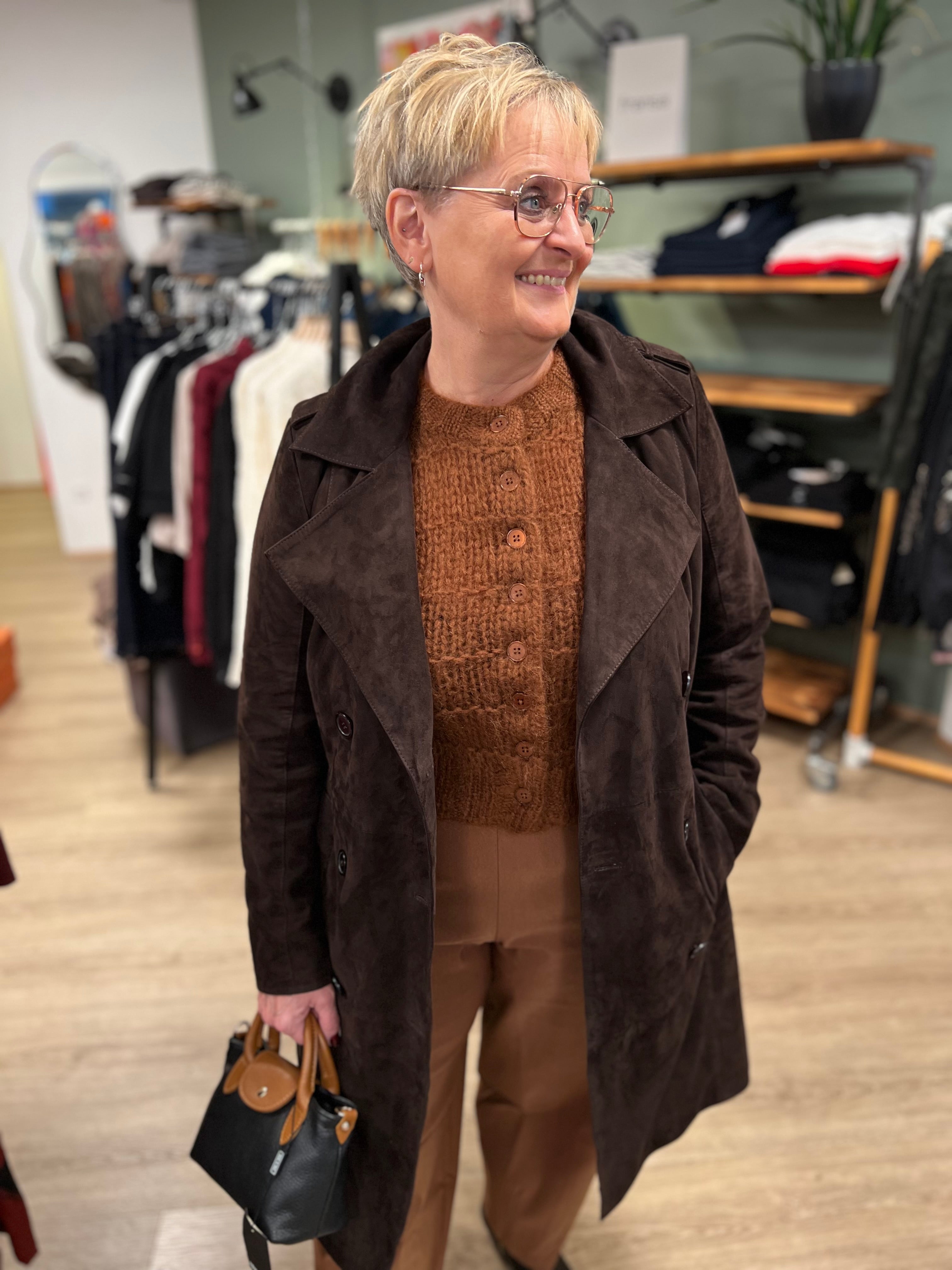 Trenchcoat Suede