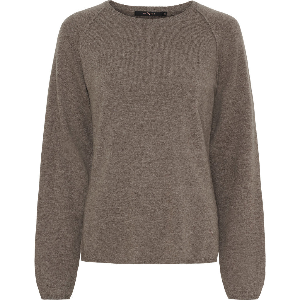 Cashmere pullover.