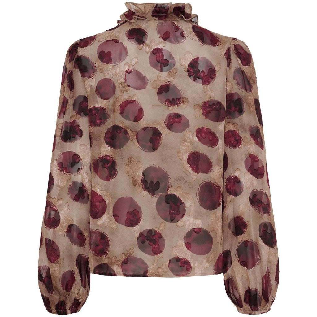 Vibse Ruffle Blouse