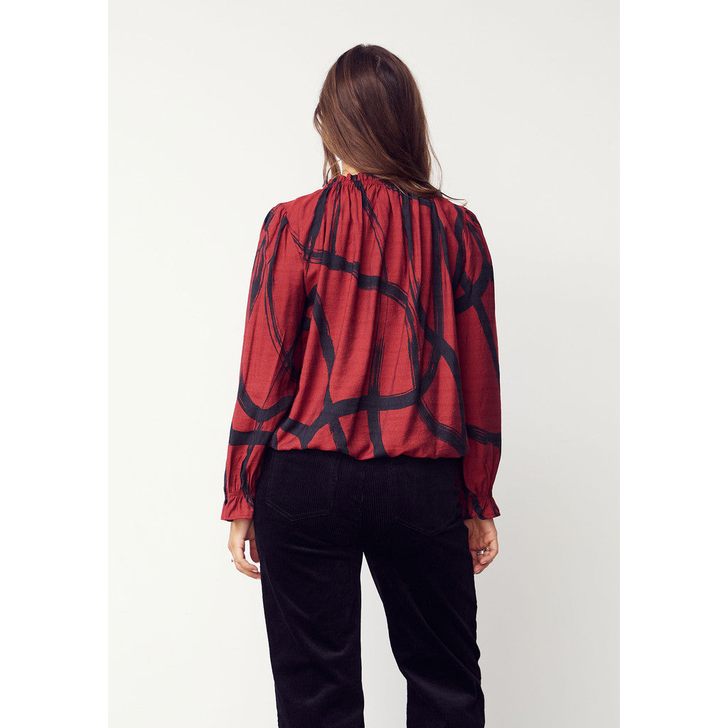 Tanna Printed Blouse