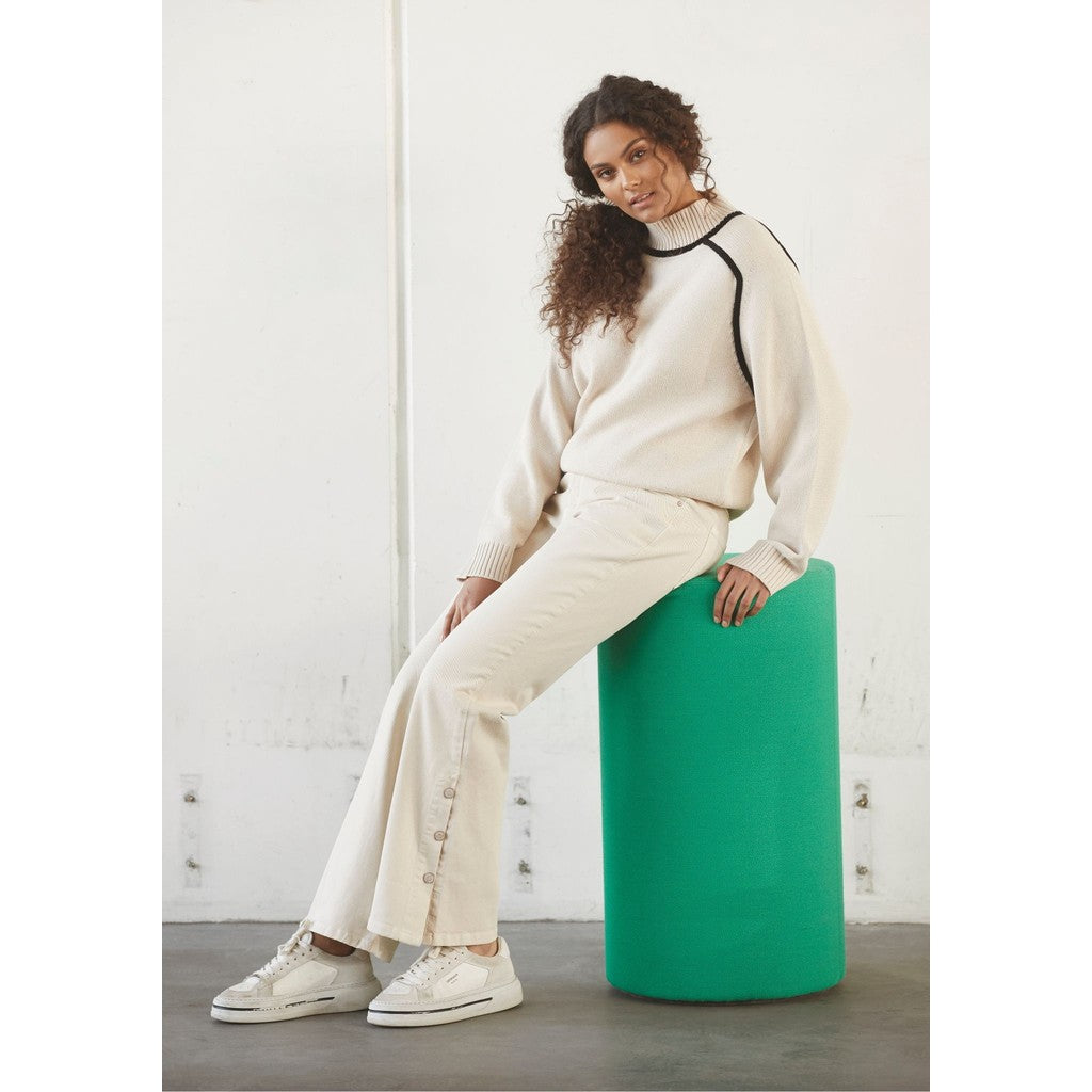 Como Twill Button Pant