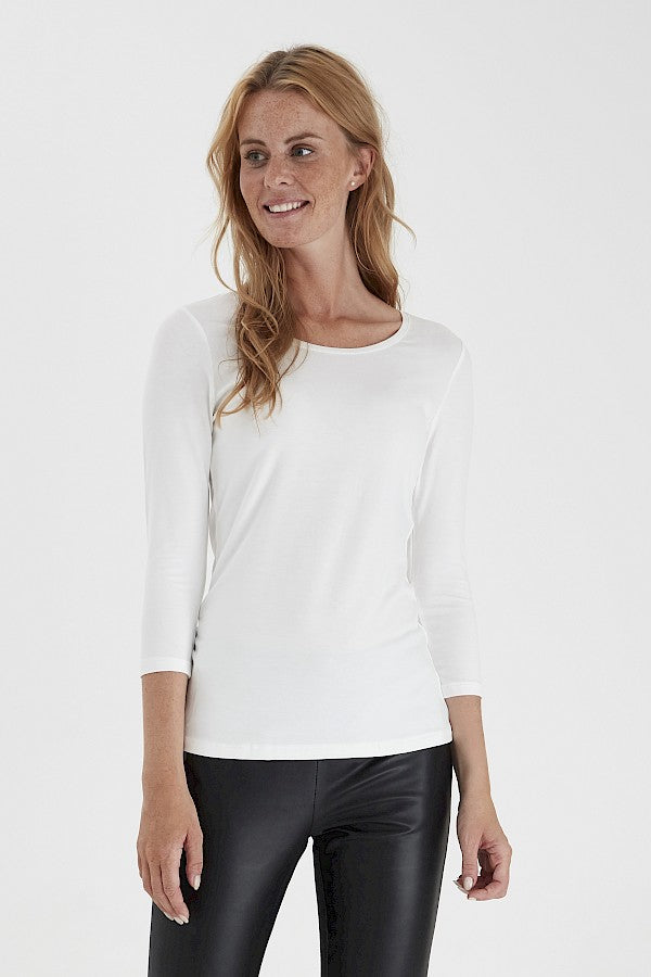 Kiksen 2 Tshirt Solid 3/4 ermar