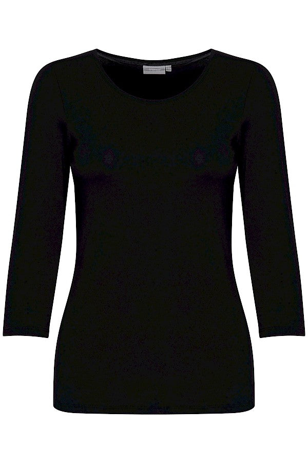 Kiksen 2 Tshirt Solid 3/4 ermar
