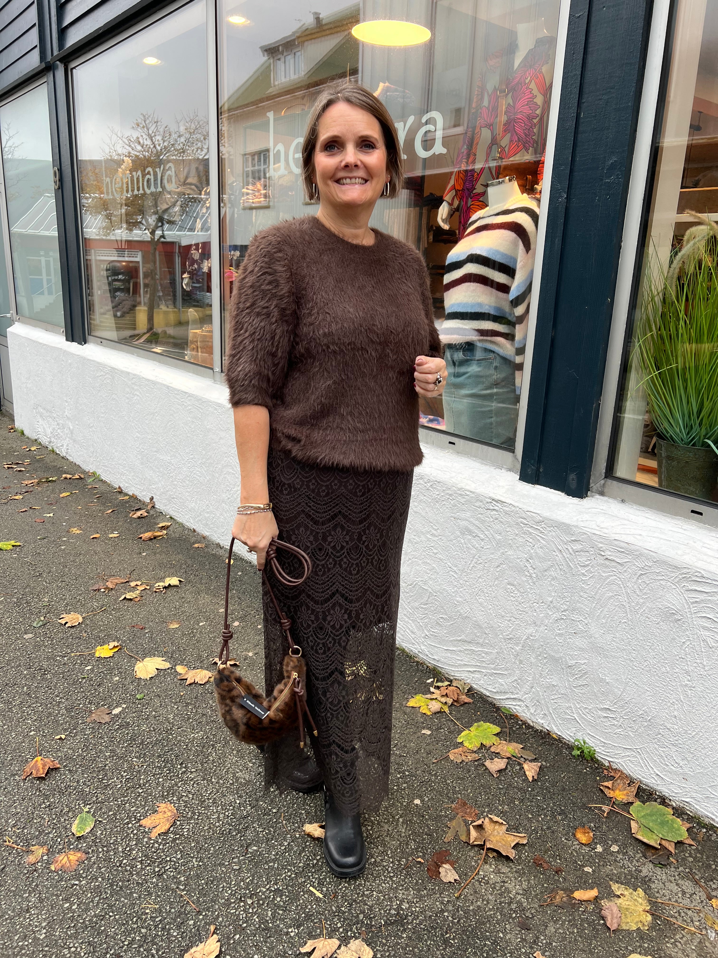 CRLini Knit Pullover hvít