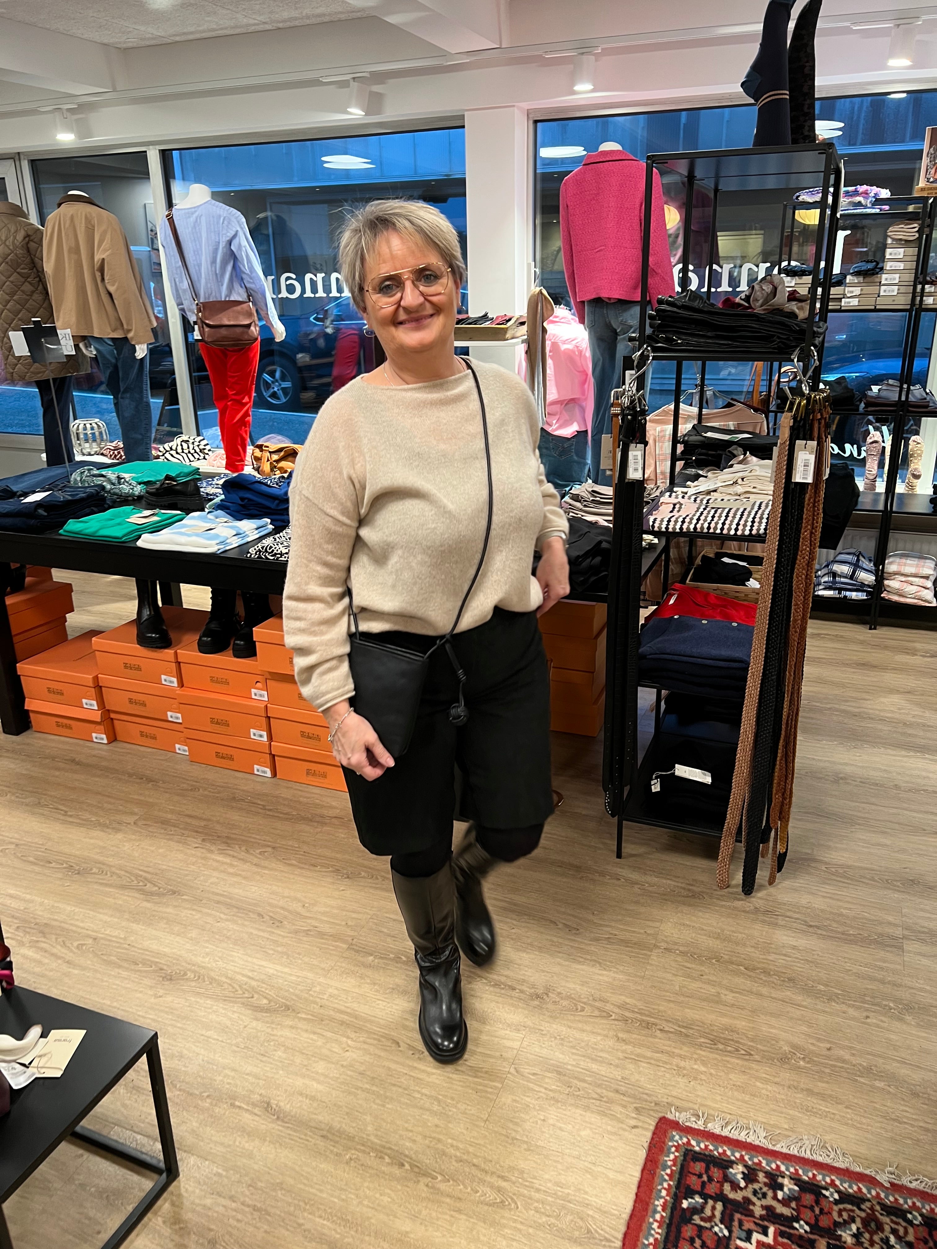 Suede Bermuda Shorts 11426