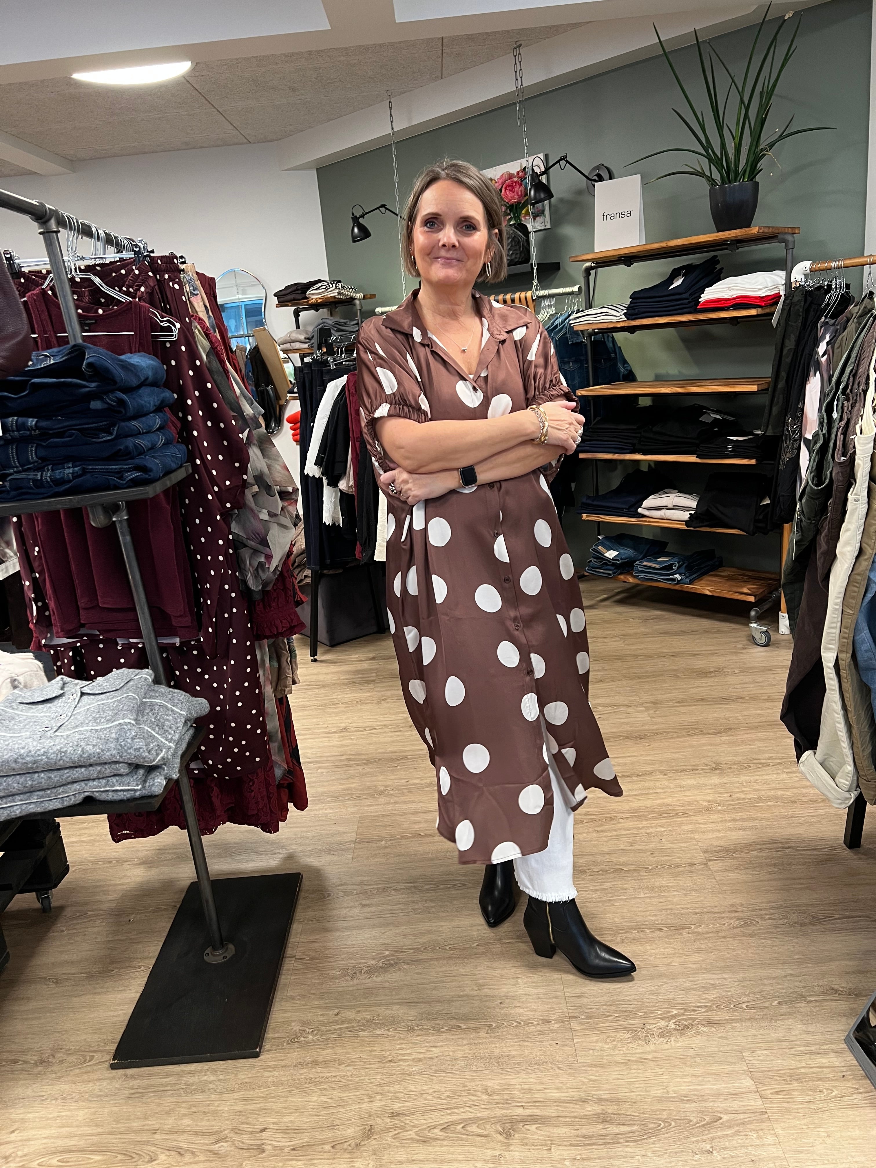 BCMABEL SATIN DRESS