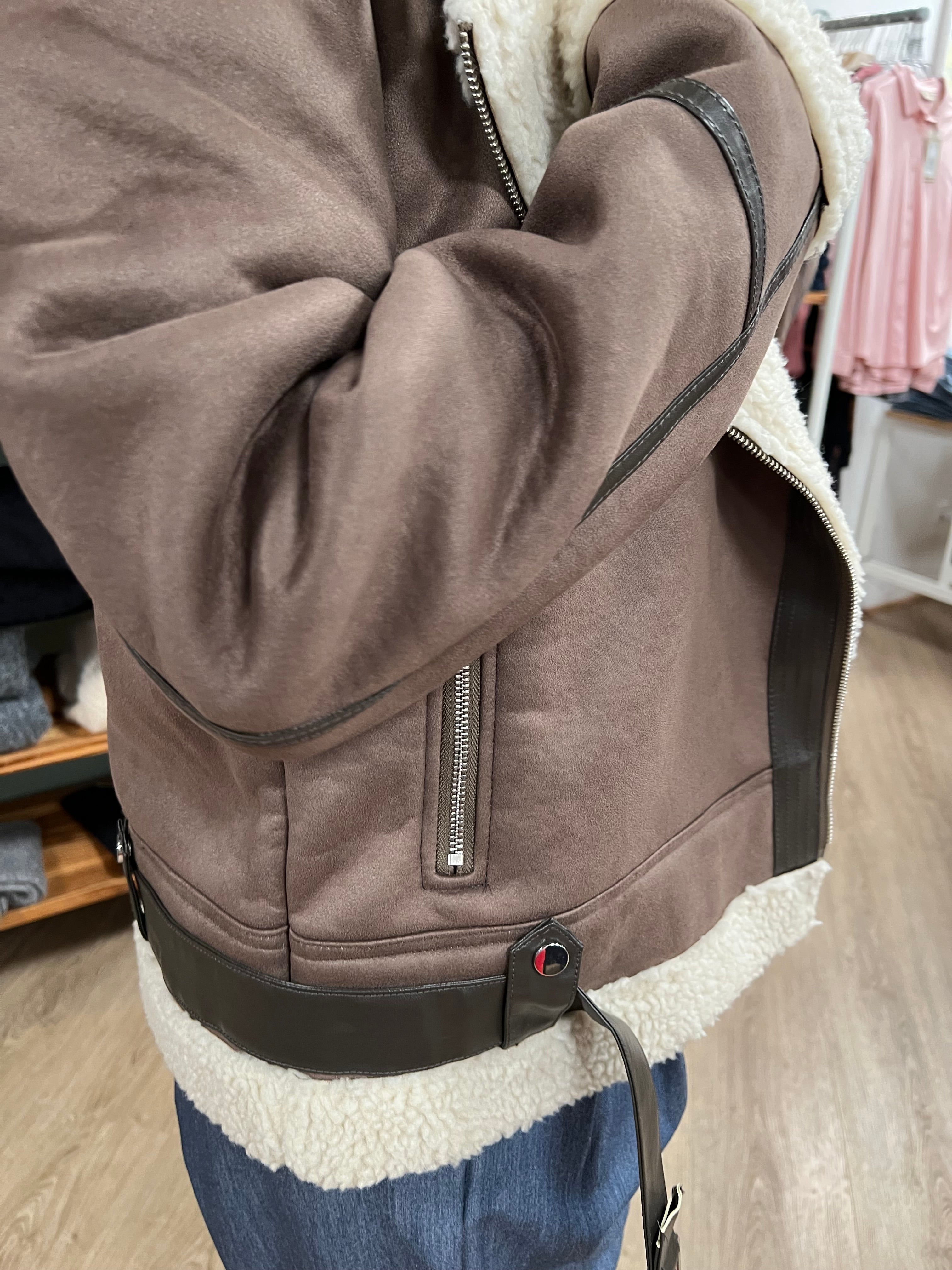 Fake Bonded Jacket