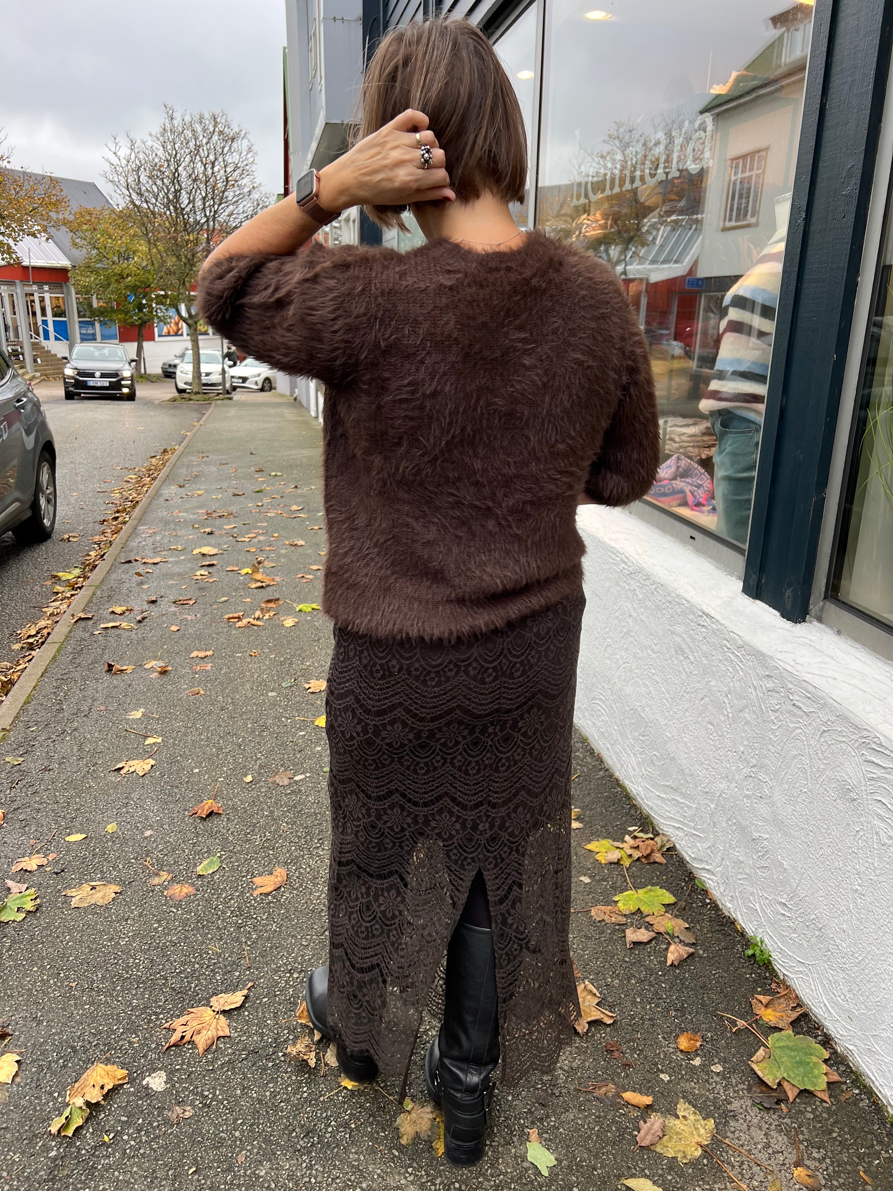 CRLini Knit Pullover hvít