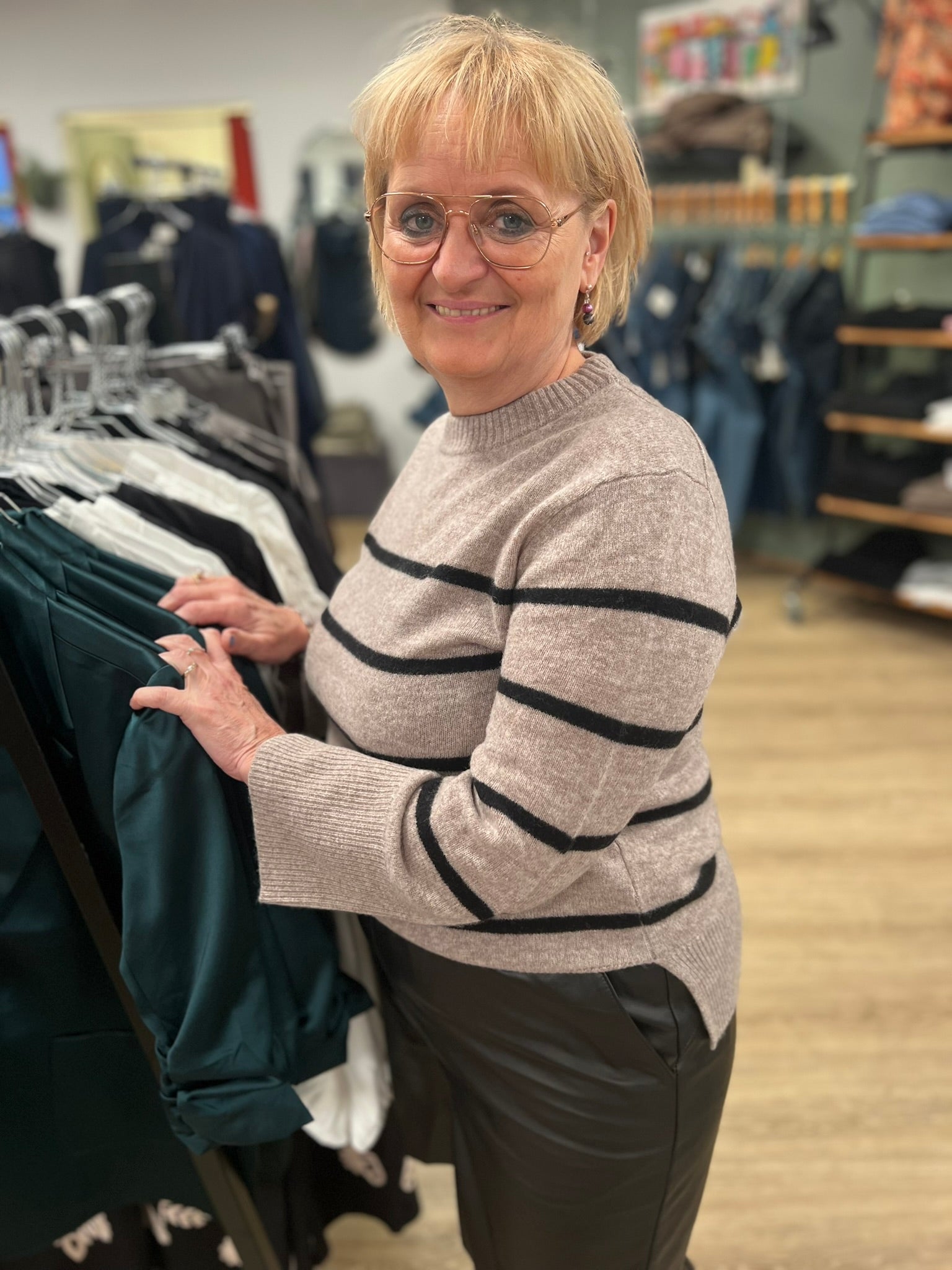 Leather Shorts lambaleður