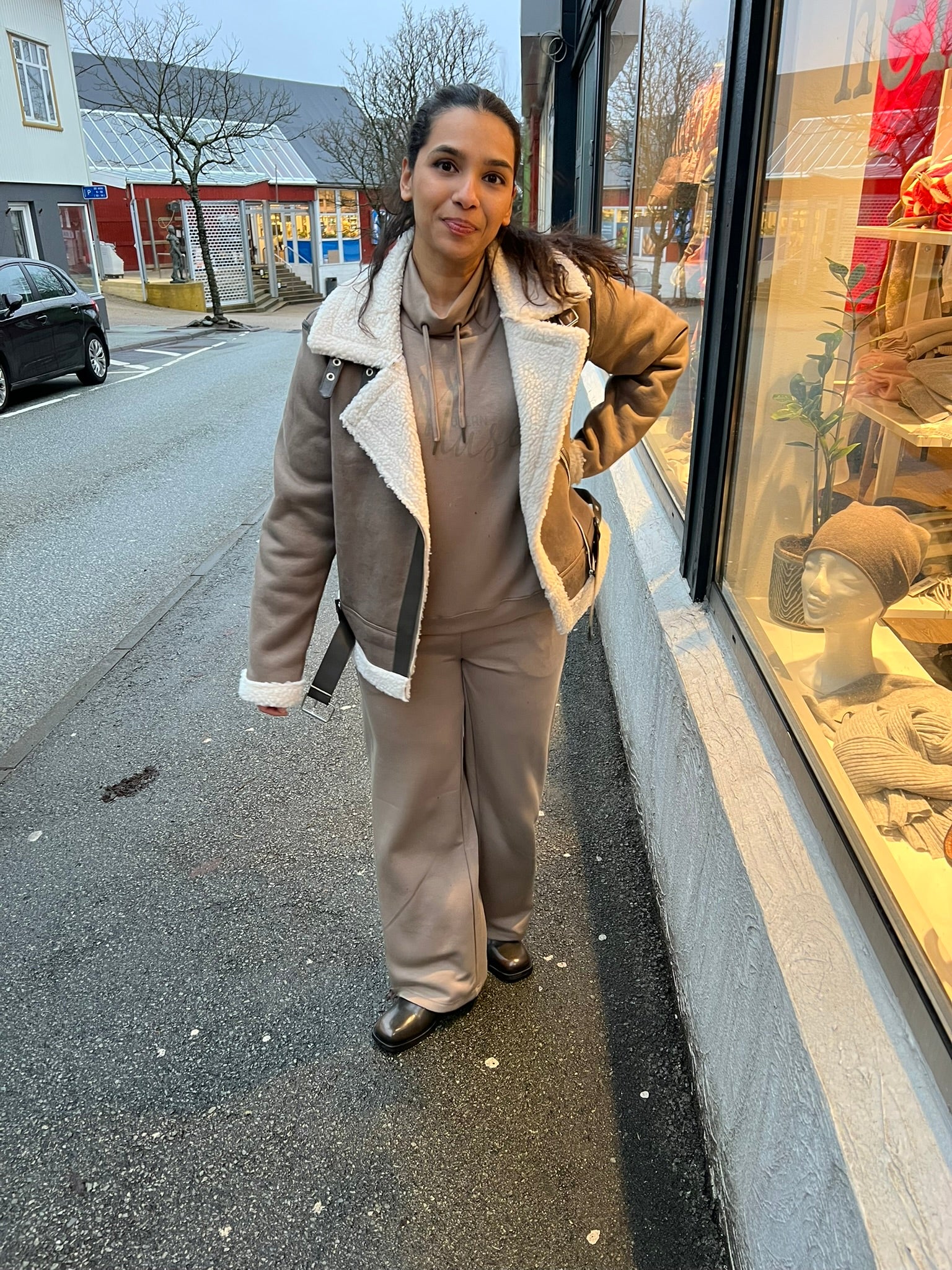 Fake Bonded Jacket