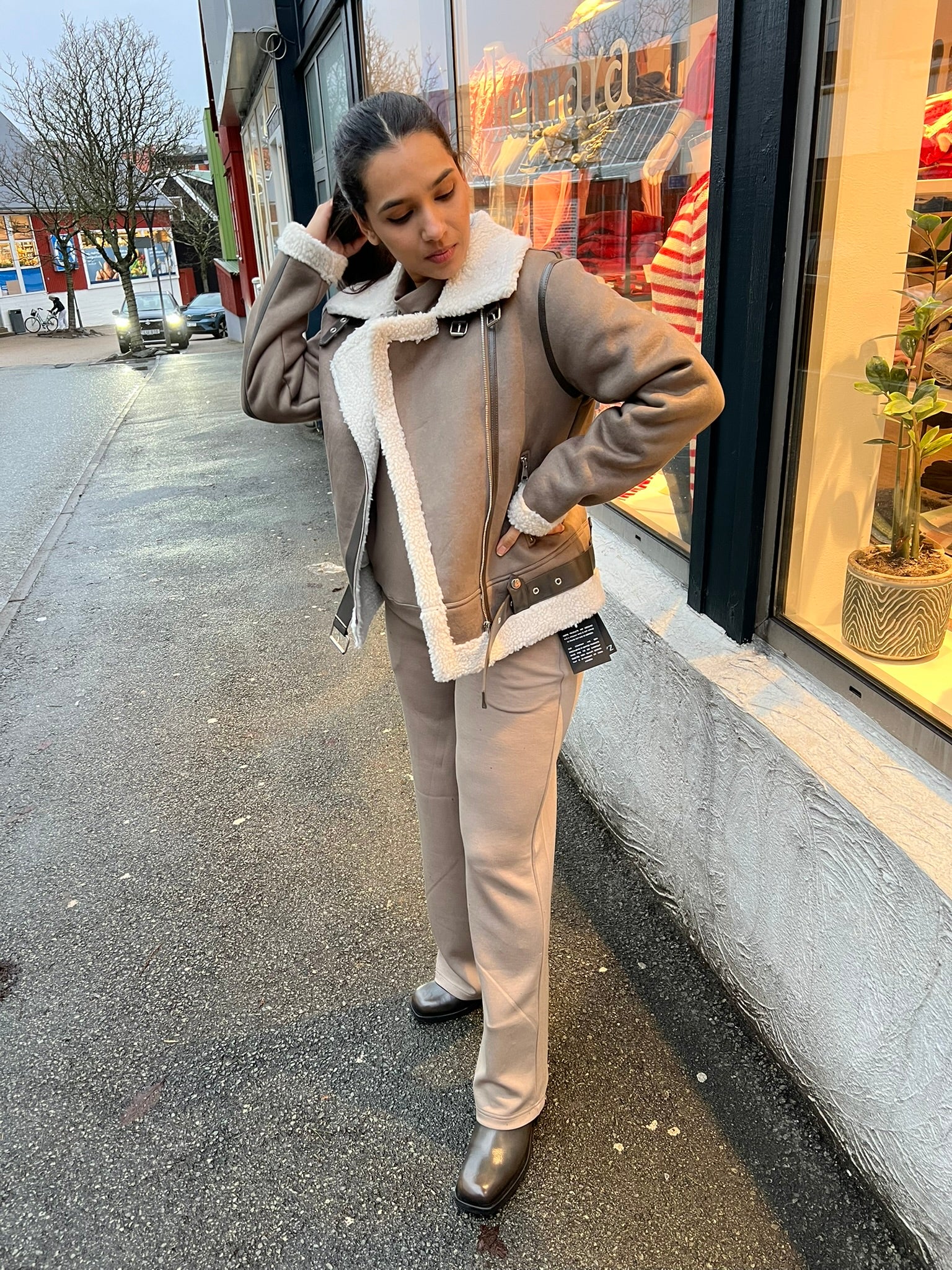 Fake Bonded Jacket