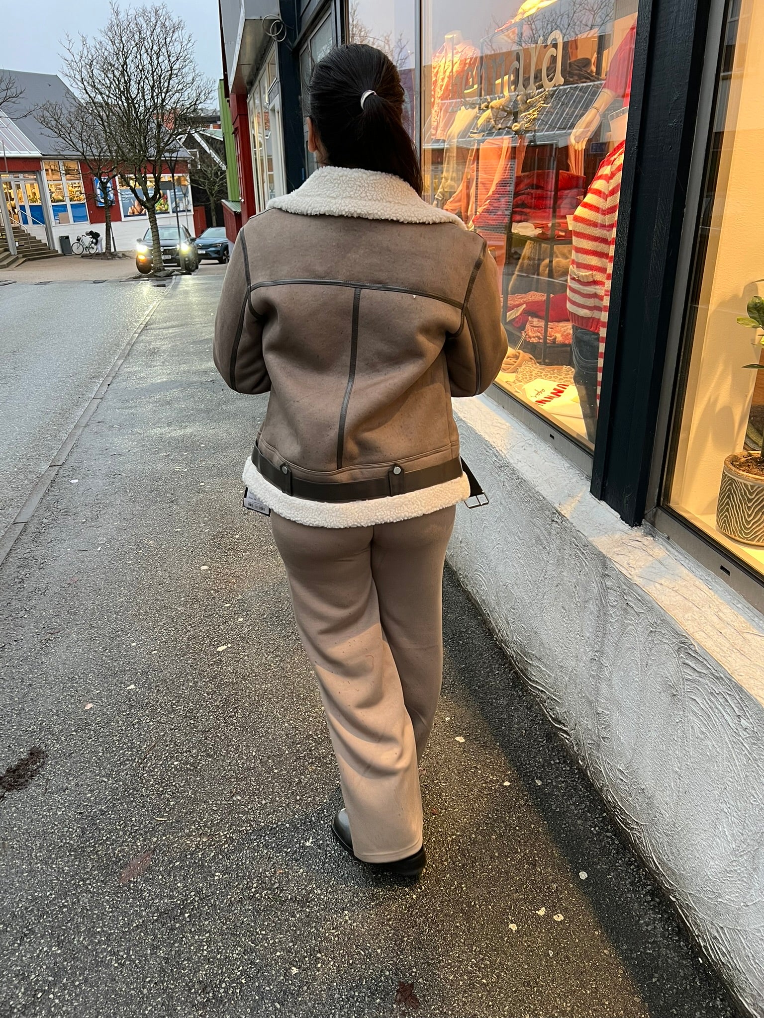 Fake Bonded Jacket