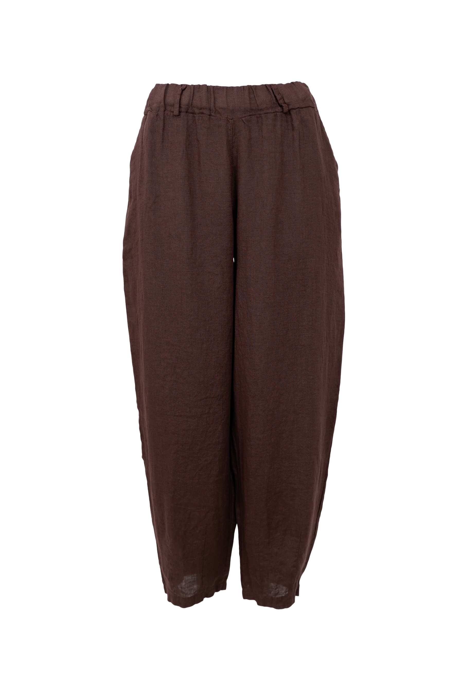BCMELINA BARREL LINEN PANT