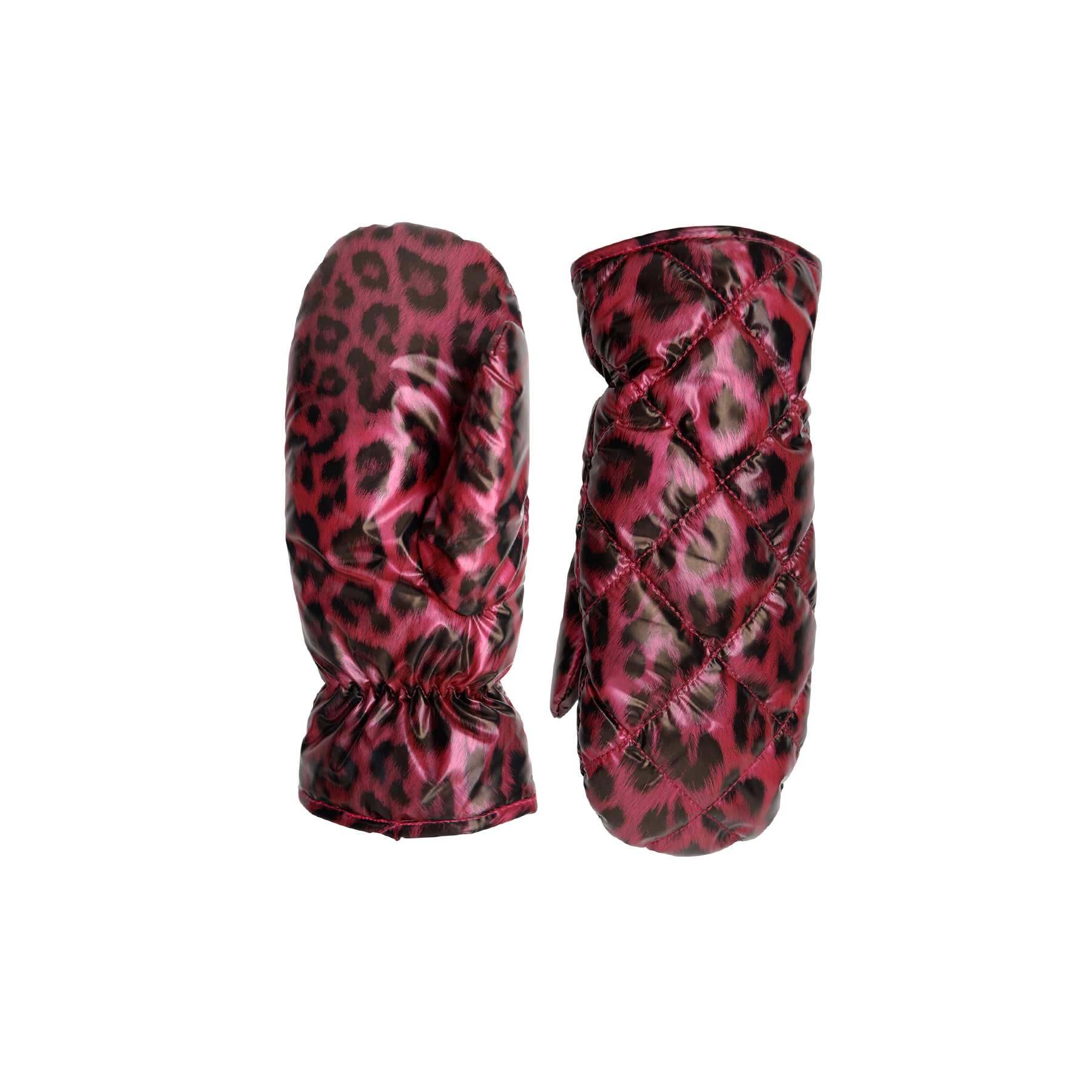 BCNADINA QUILTED LEO MITTENS