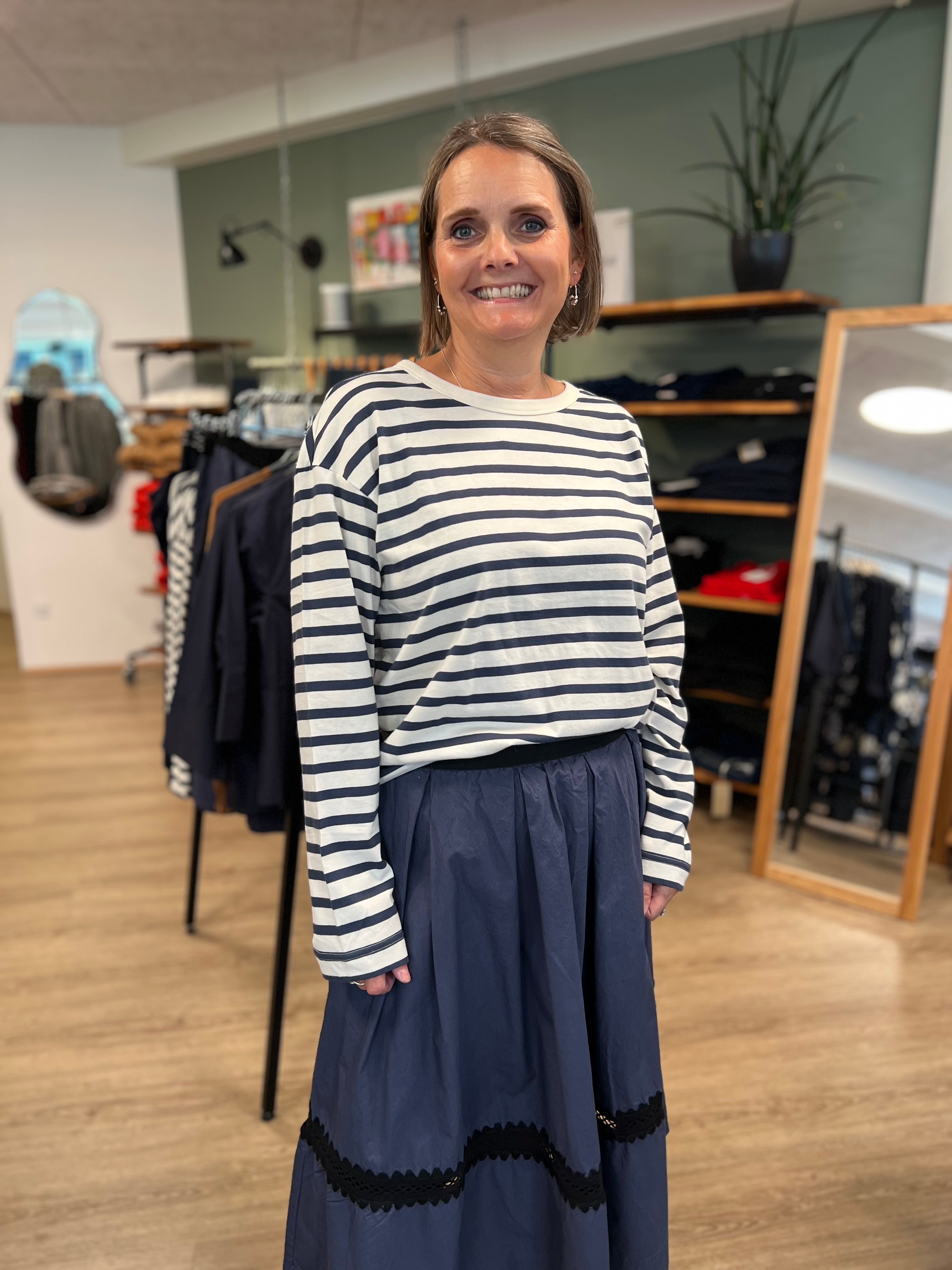 ESSigne LS Striped Top GOTS