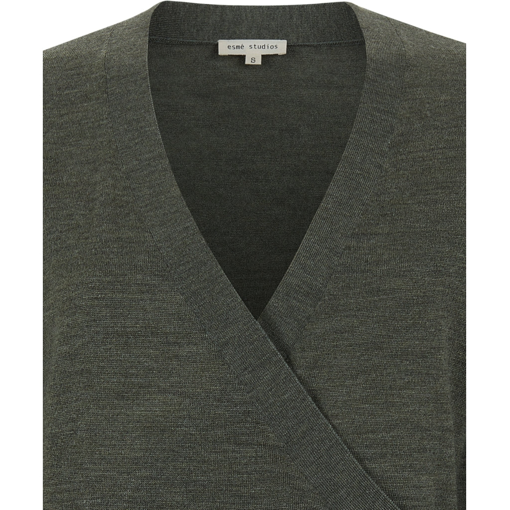 ESJill Knit Wrap Top
