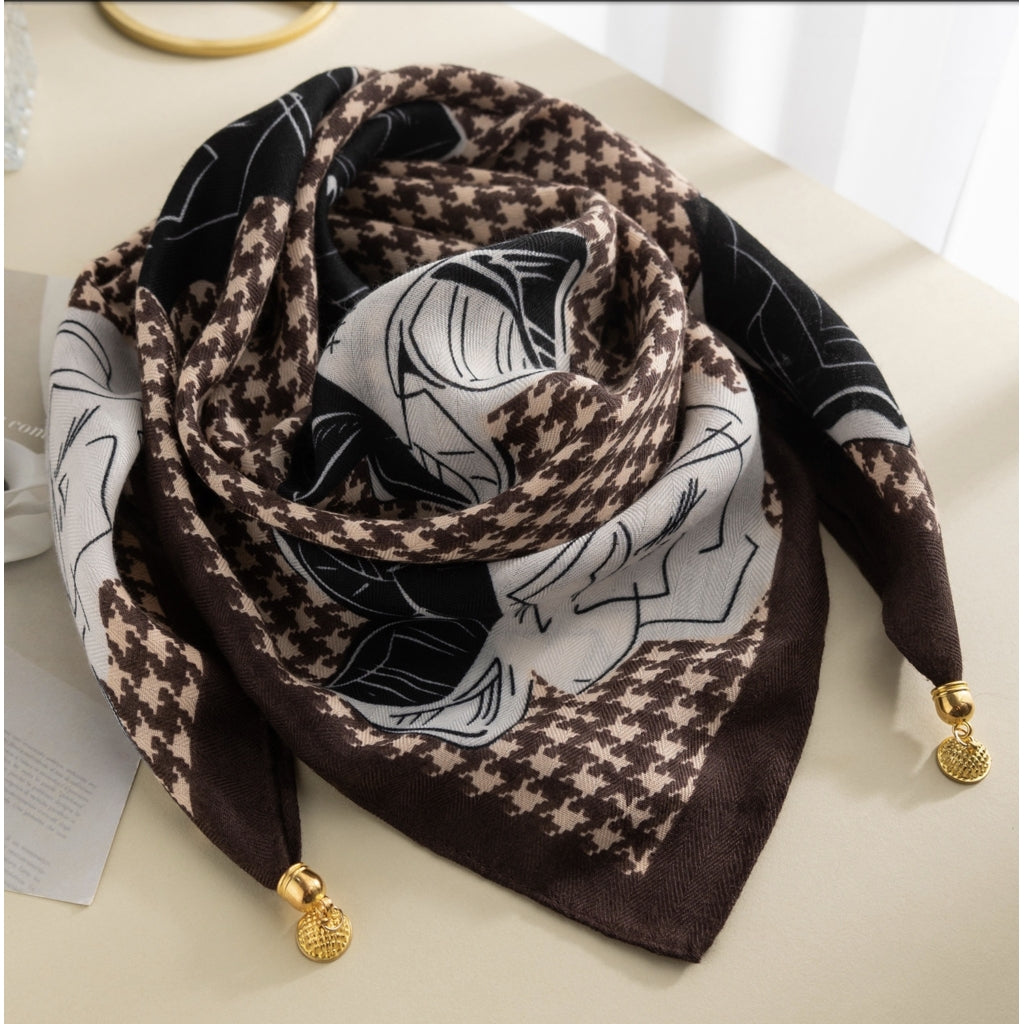 Small scarf w. Magnet