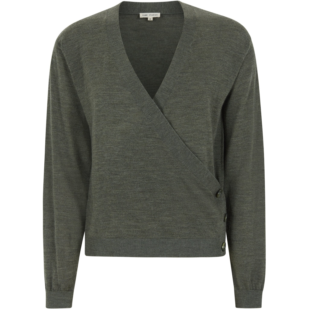 ESJill Knit Wrap Top