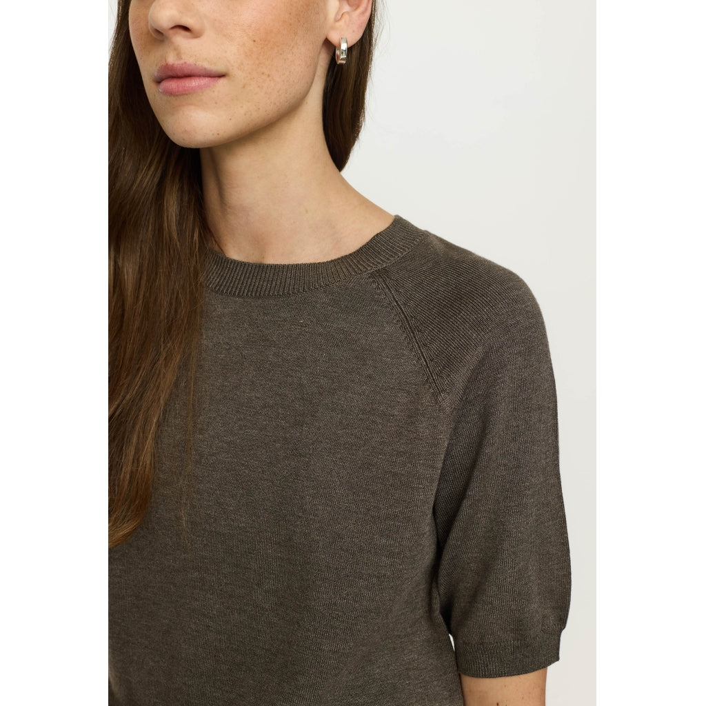 SRMarla ss O-neck knit