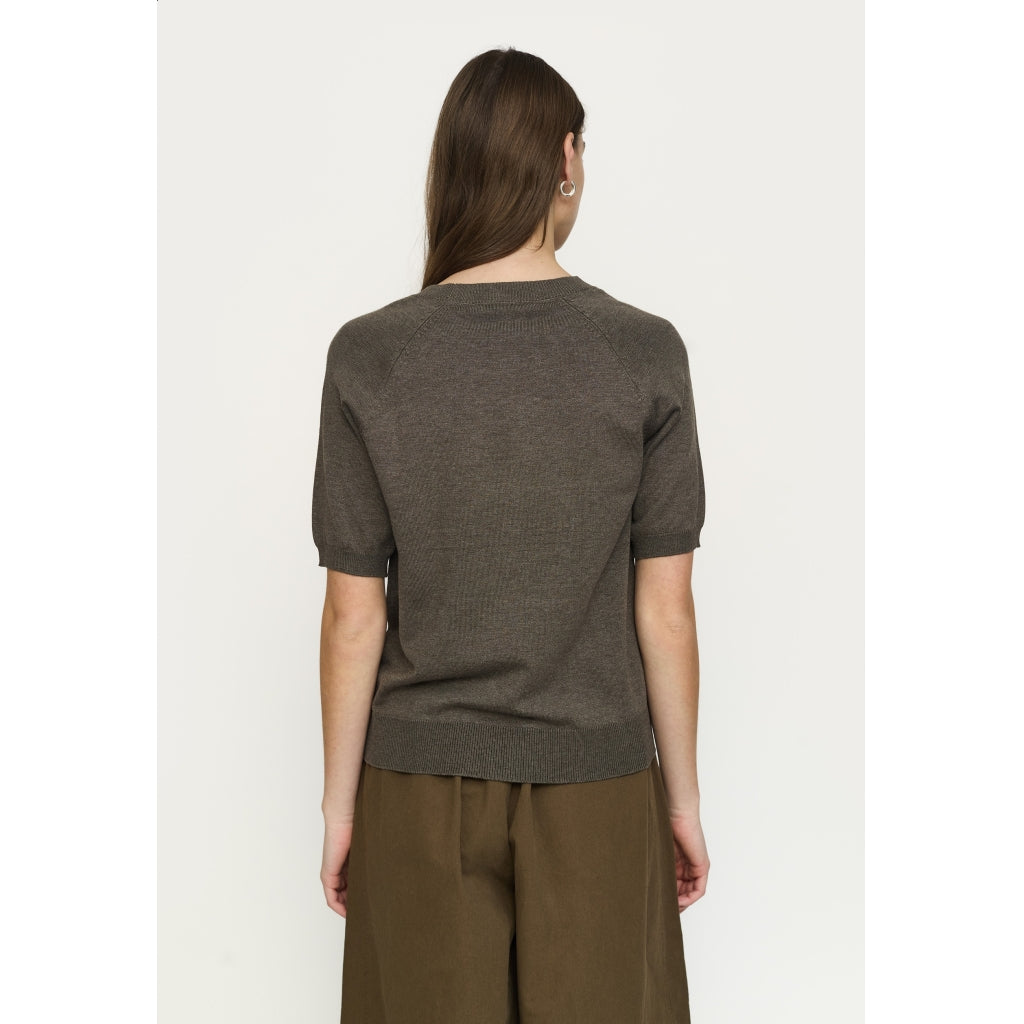 SRMarla ss O-neck knit