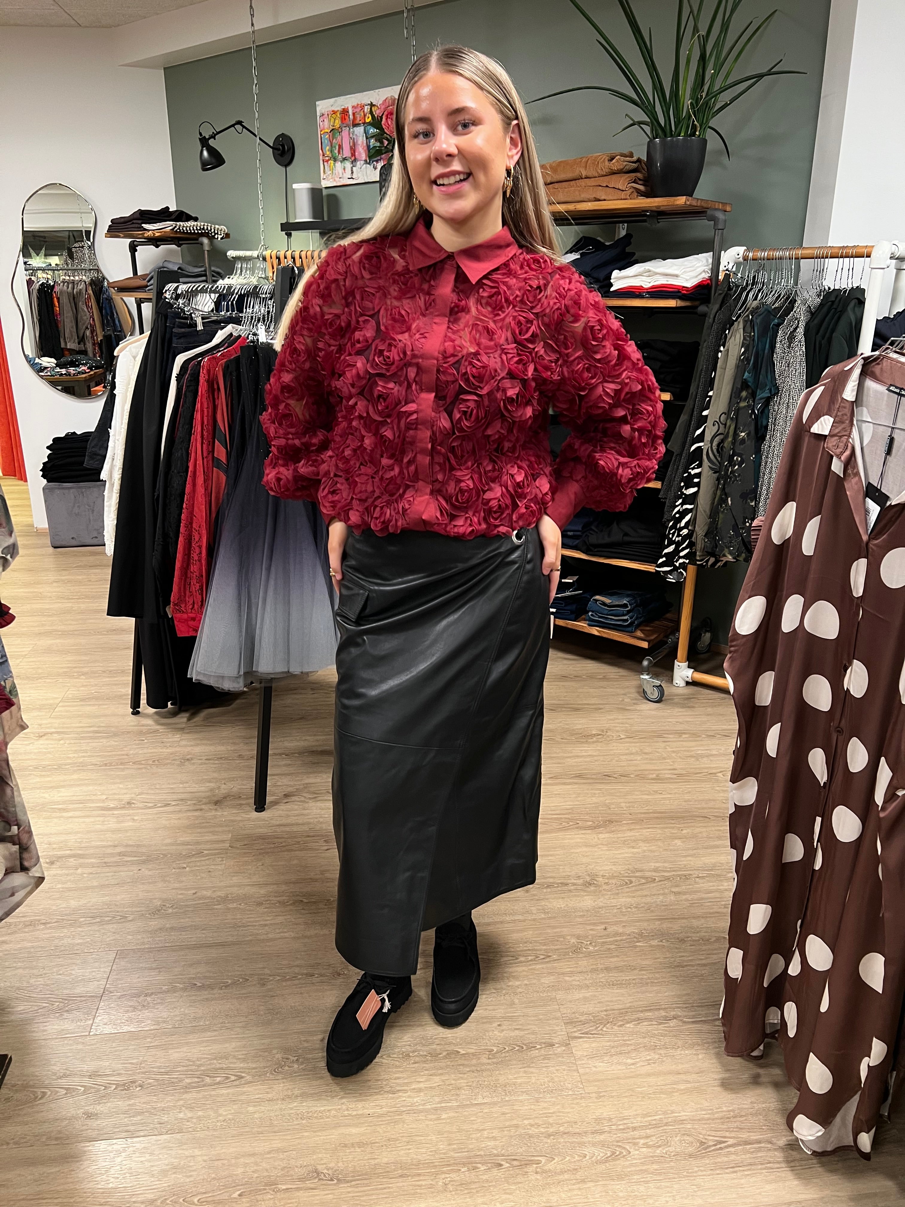 Long Wrap Skirt 100307