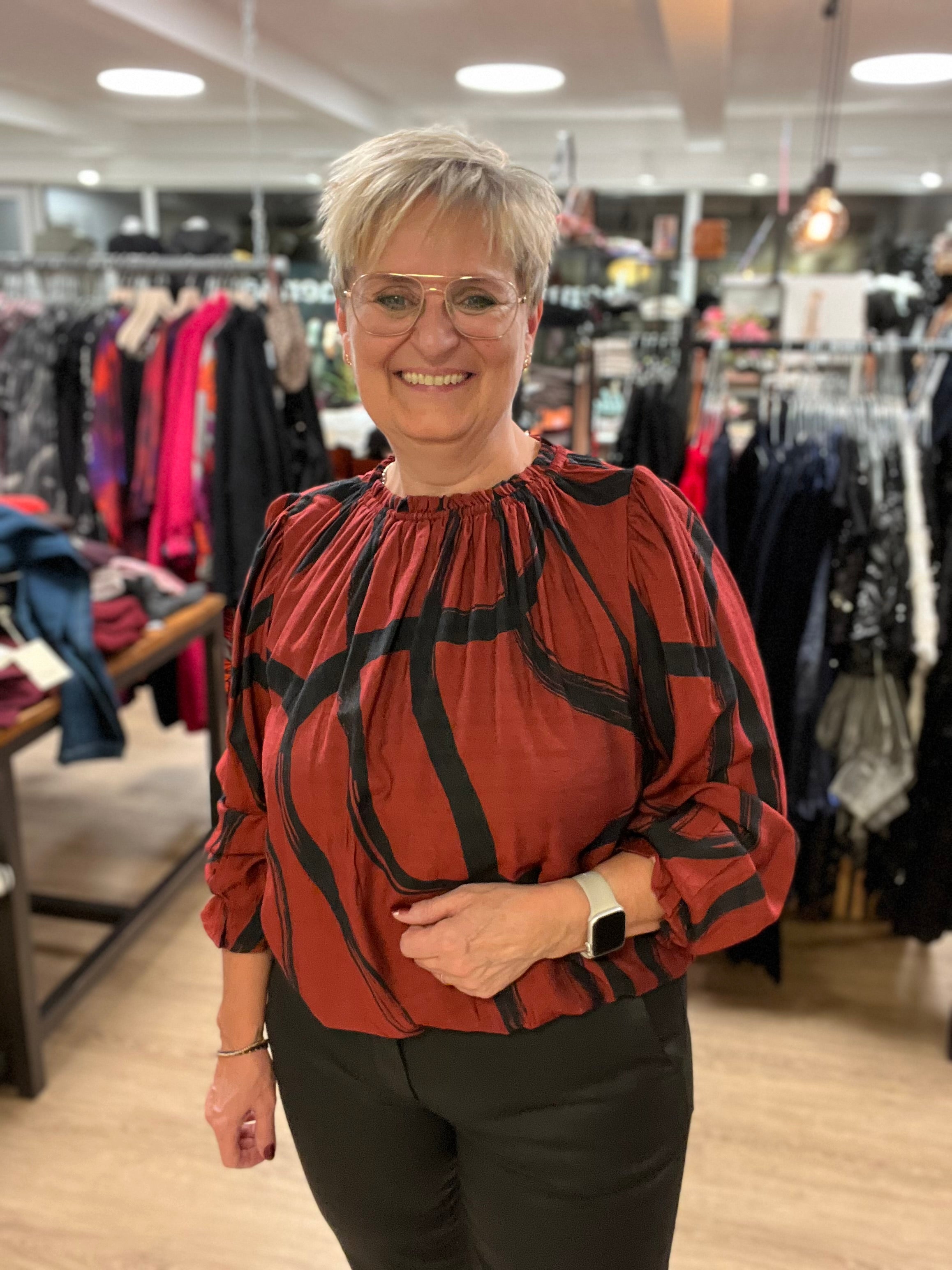 Tanna Printed Blouse