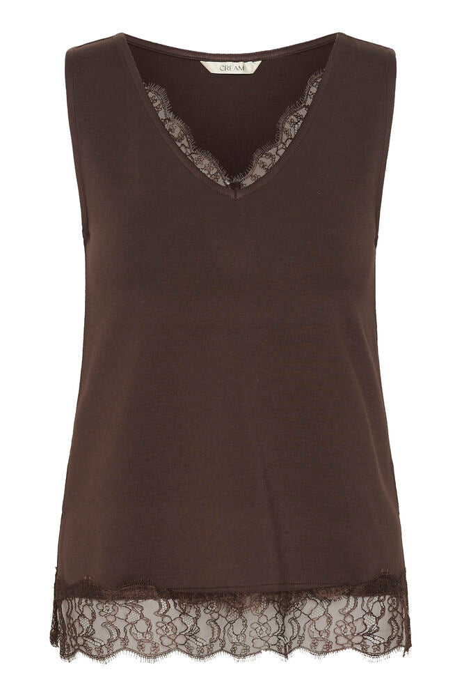 CRAlvaia Jersey Lace Top
