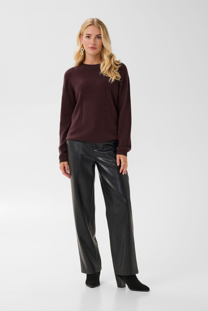 CRMela Pullover vínreyð