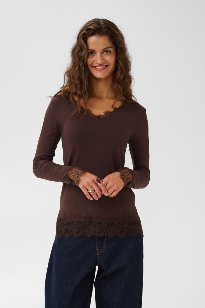 CRAlvaia LS Lace Tshirt