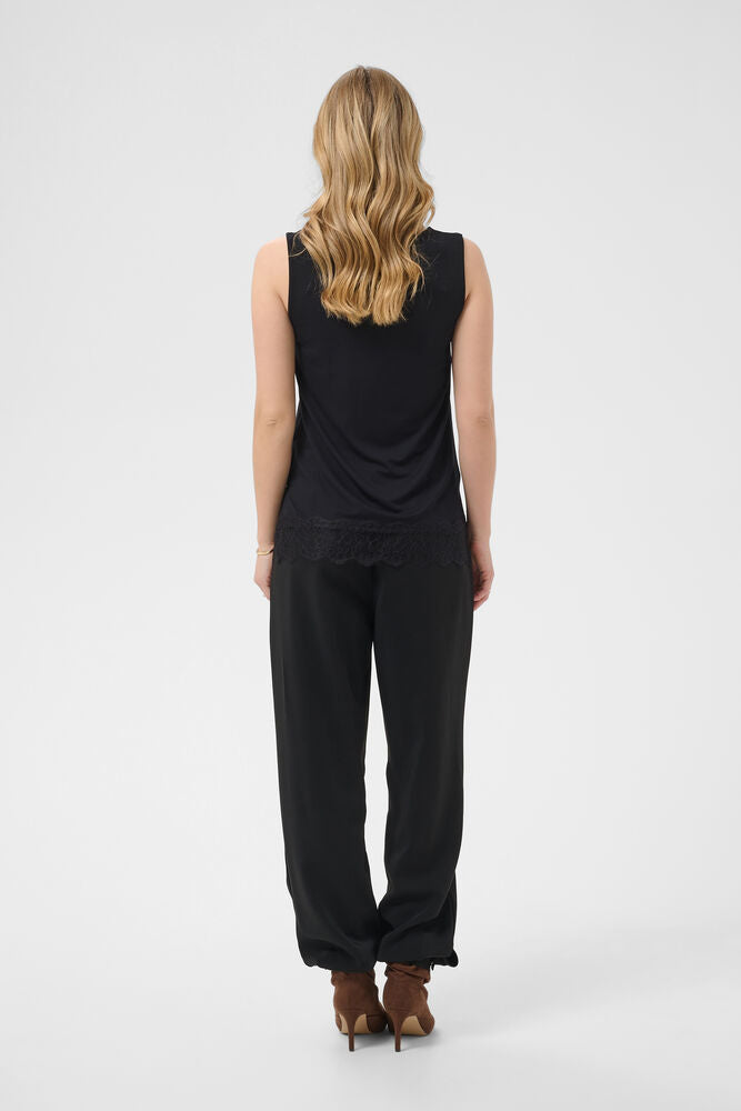 CRAlvaia Jersey Lace Top