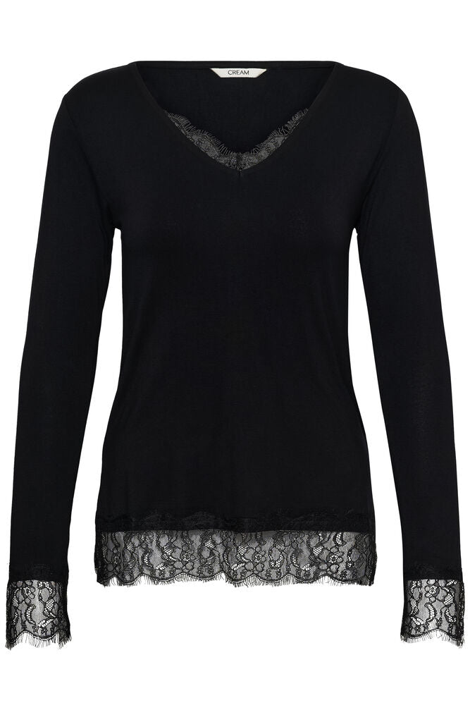 CRAlvaia LS Lace Tshirt