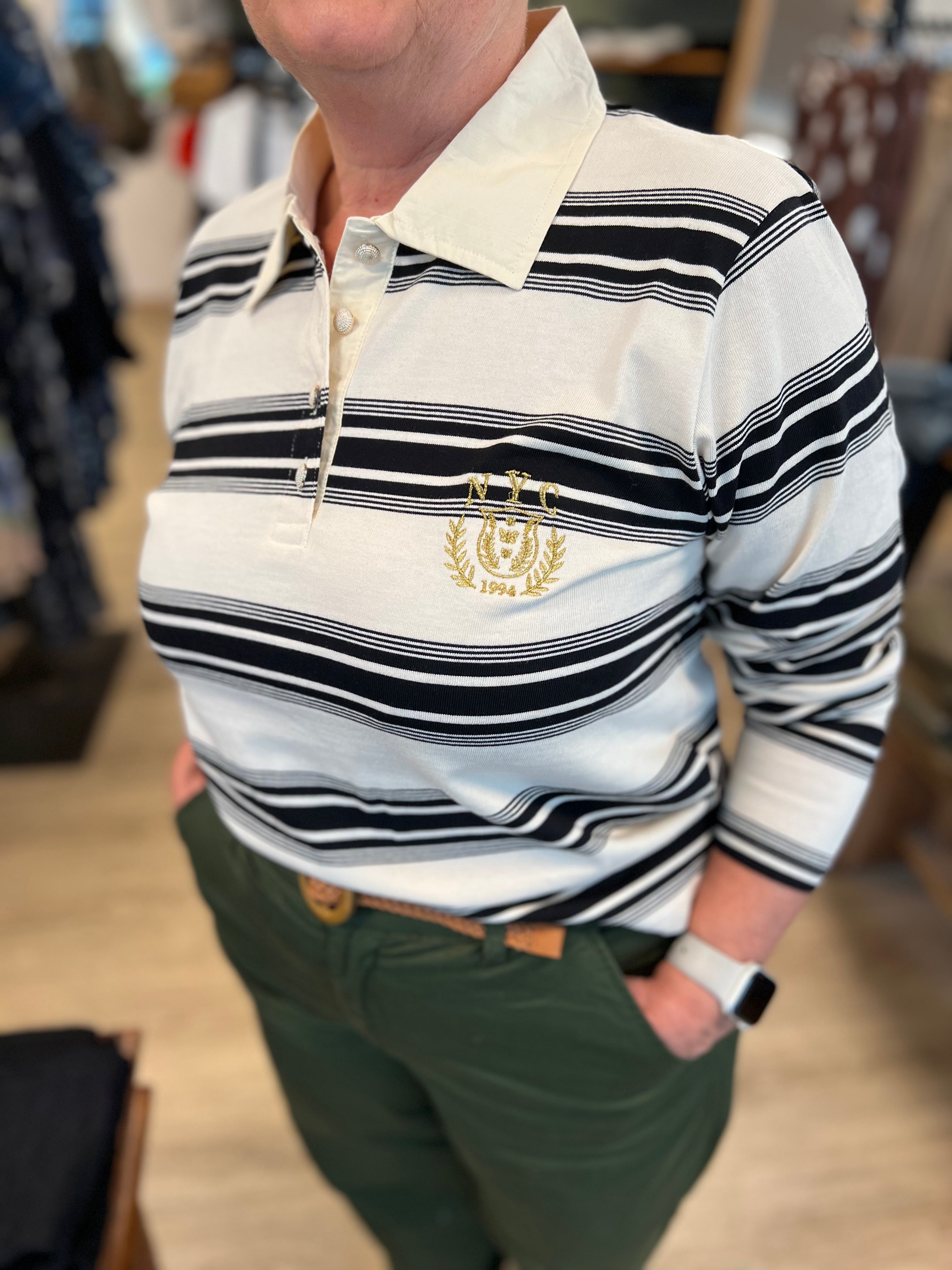 CRCarmell polo sweatshirt