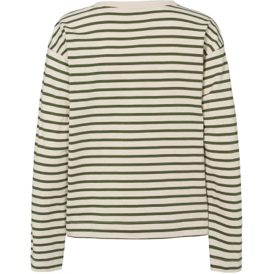ESTine LS Striped Top GOTS