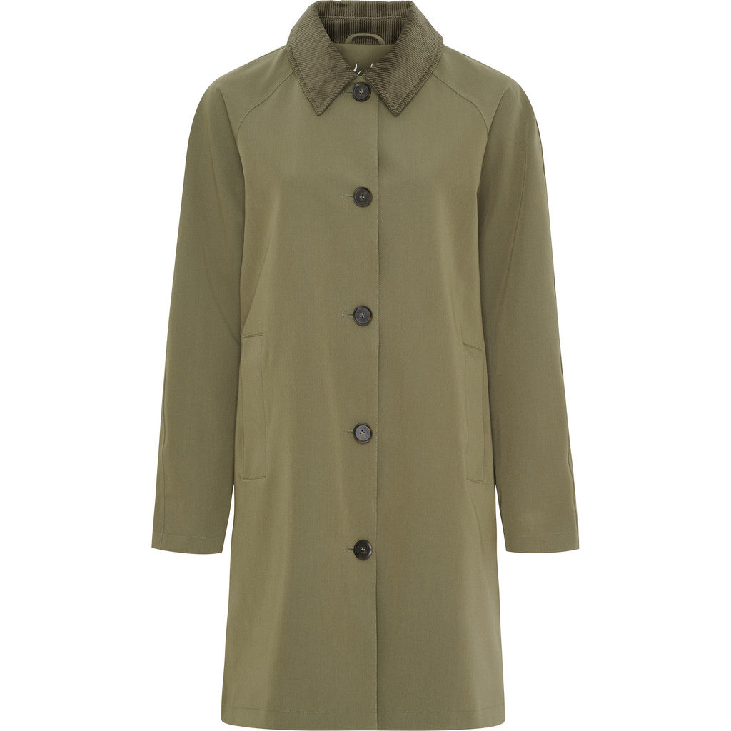 Coat w. Corduroy collar