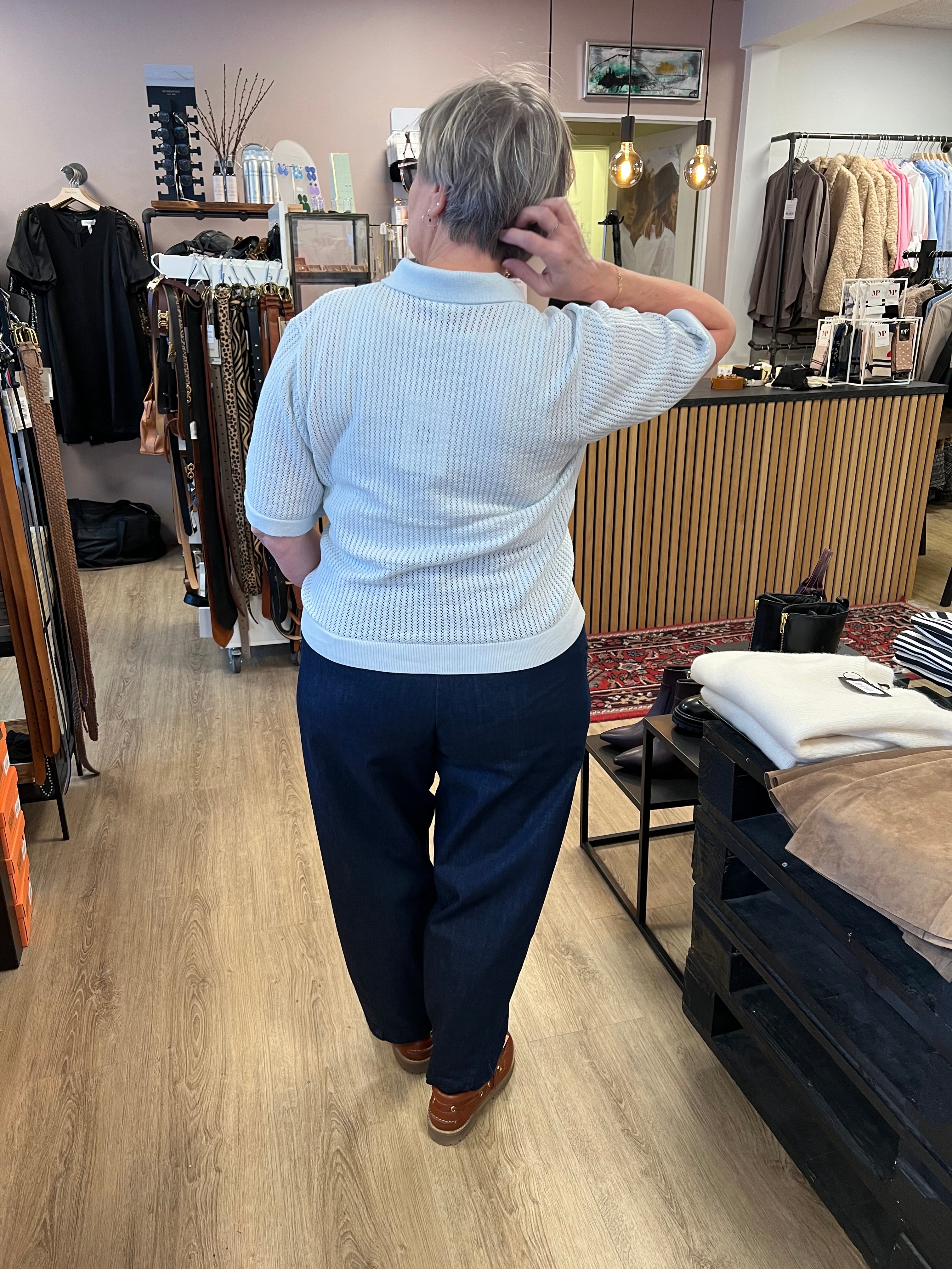 BCDENICE DENIM BARREL PANT