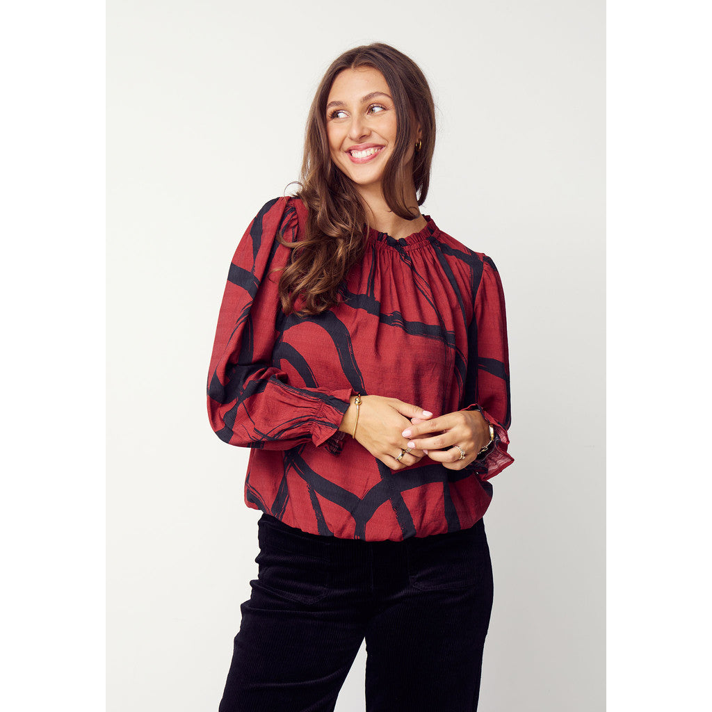 Tanna Printed Blouse
