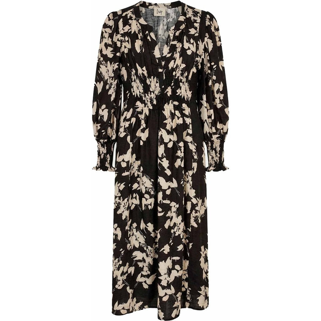 Ane V-Neck Dress svart