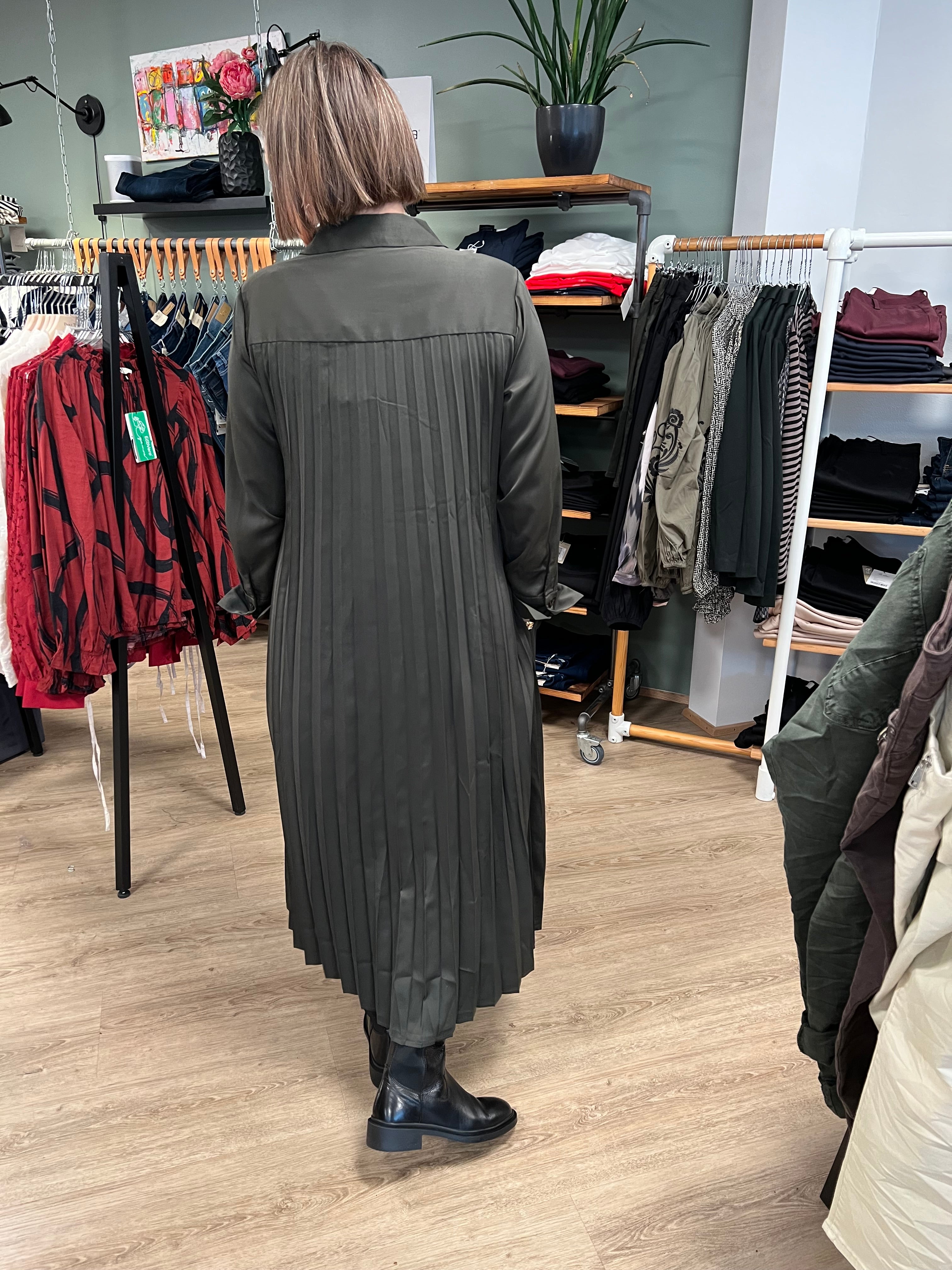 Frida Pleat Dress