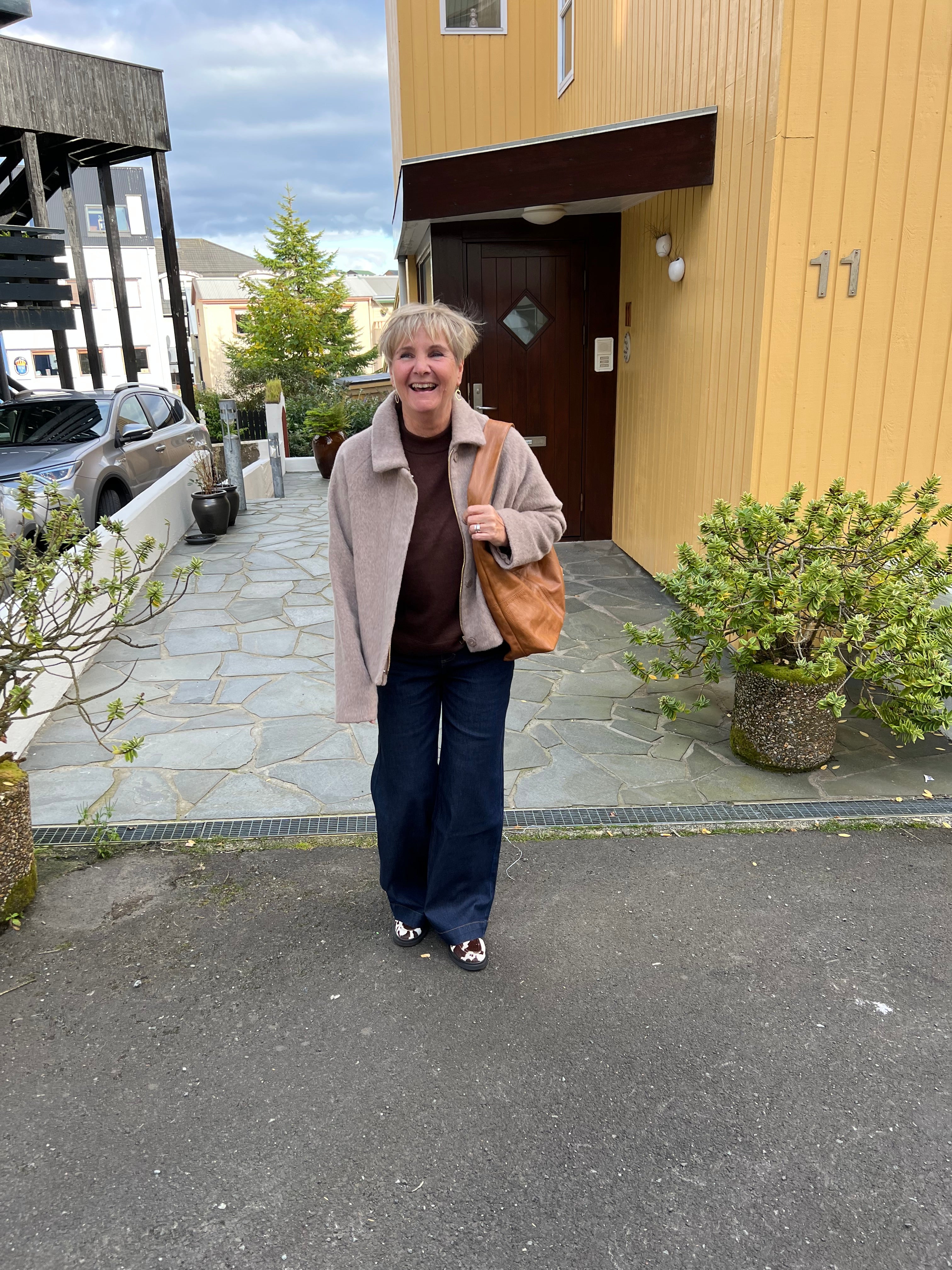 Short Alpaca Coat