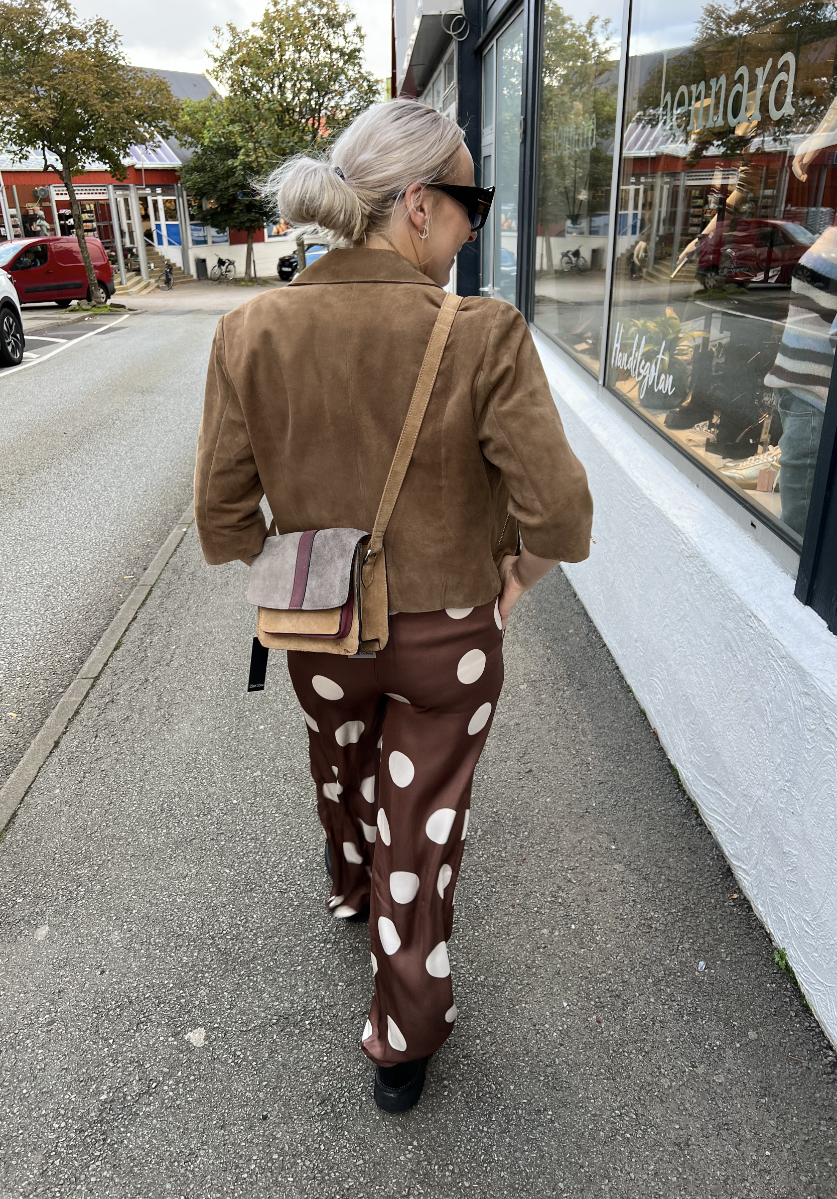 BCLISSA SUEDE CROSSOVER BAG